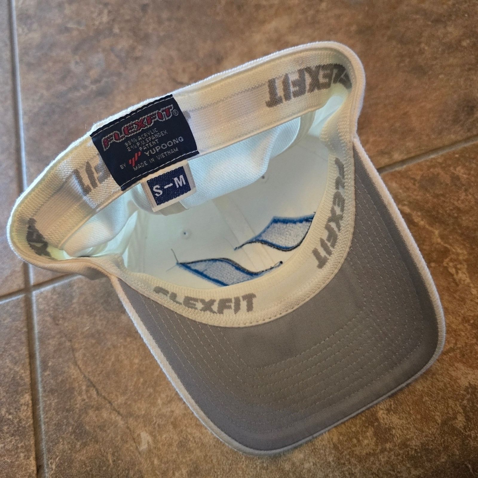 Other White | YUPOONG | S.E.S. Trims Flexfit Hat Size ONE SIZE - 4 Thumbnail