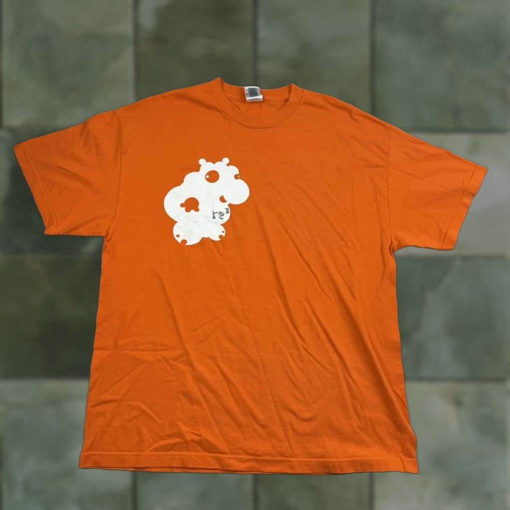 Vintage Vintage Orange XL Sh­­irt Grunge Punk Skater Y2K 2000s American Size US XL / EU 56 / 4 - 1 Thumbnail