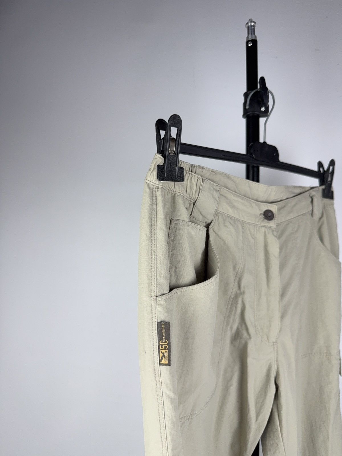 SALEWA Outdoor Salewa 5C Beige Tech Outdoor Cargo Pants M Size Size 28" / US 6 / IT 42 - 2 Thumbnail