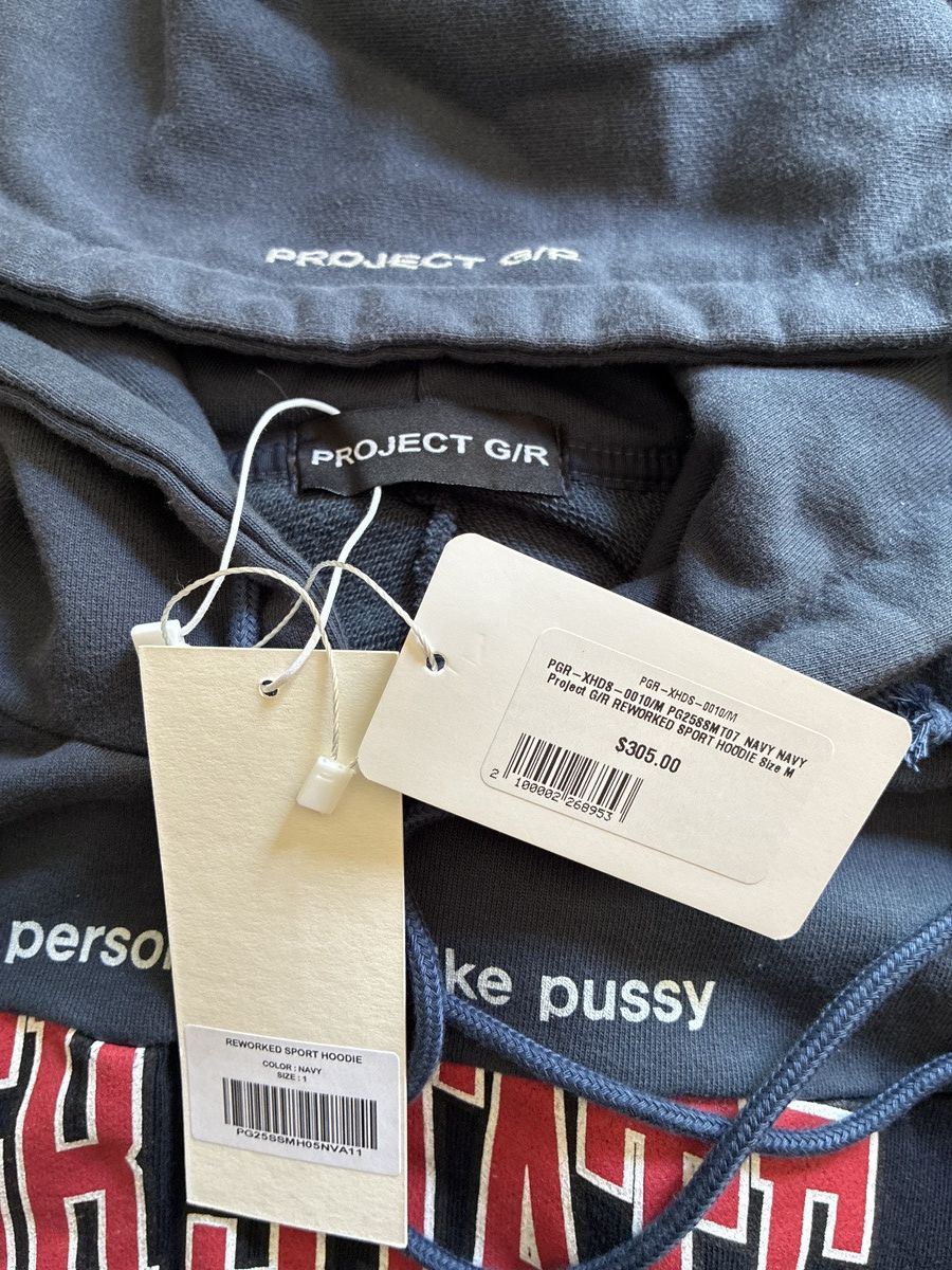 PROJECT G/R Project G/R Dirty Melange Reworked Hoodie Size US M / EU 48-50 / 2 - 9 Thumbnail