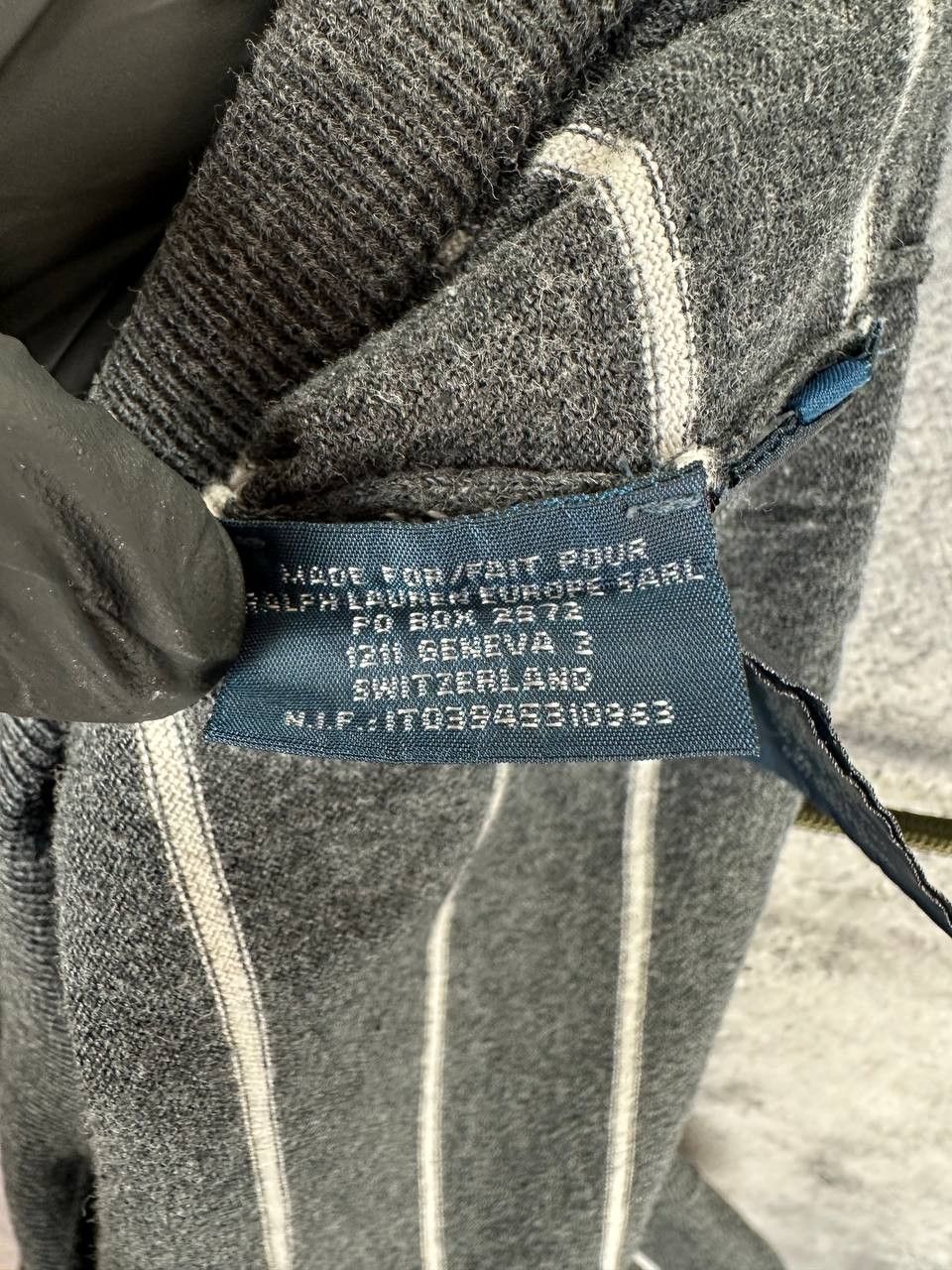 Polo Ralph Lauren Polo Ralph Lauren Vintage V-Neck Striped Sweater Jumper Size US XXL / EU 58 / 5 - 11 Thumbnail