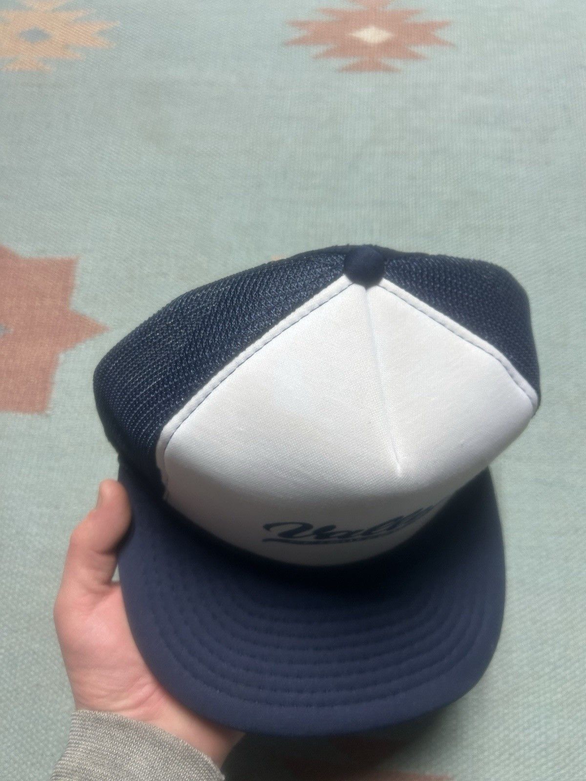 Vintage Vtg trucker hat mesh Valley Petreoleum oil Michigan snapback Size ONE SIZE - 3 Thumbnail