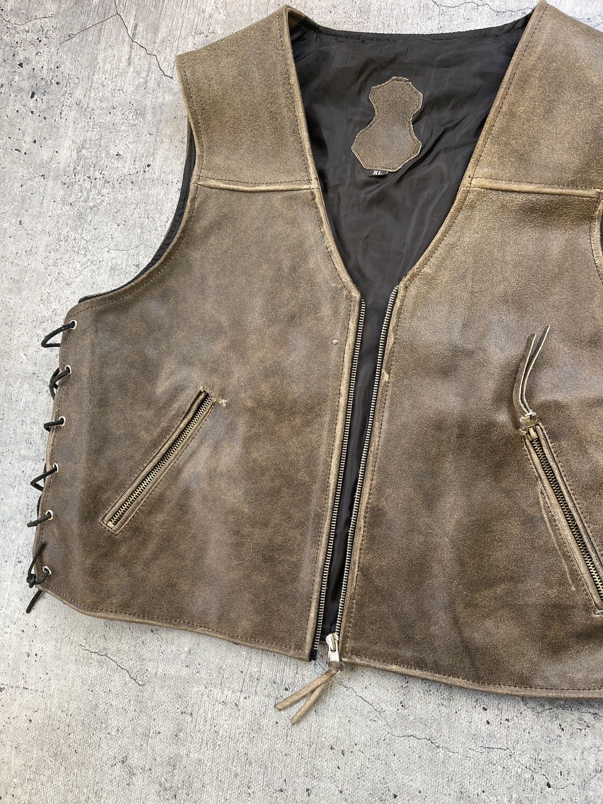 Vintage Vintage moto vest Size US XL / EU 56 / 4 - 4 Thumbnail