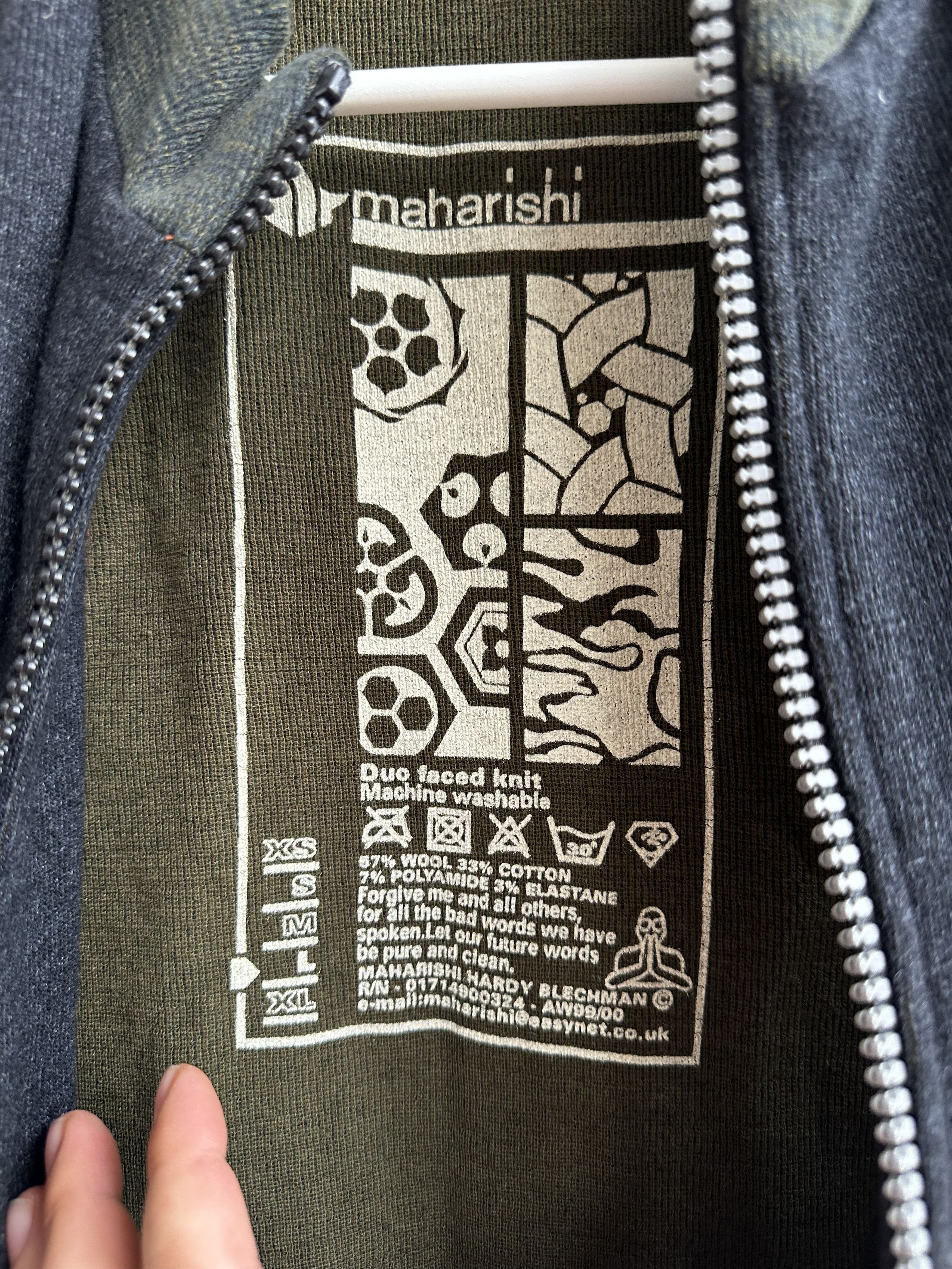 Maharishi knit wool blend vest Size US L / EU 52-54 / 3 - 4 Thumbnail