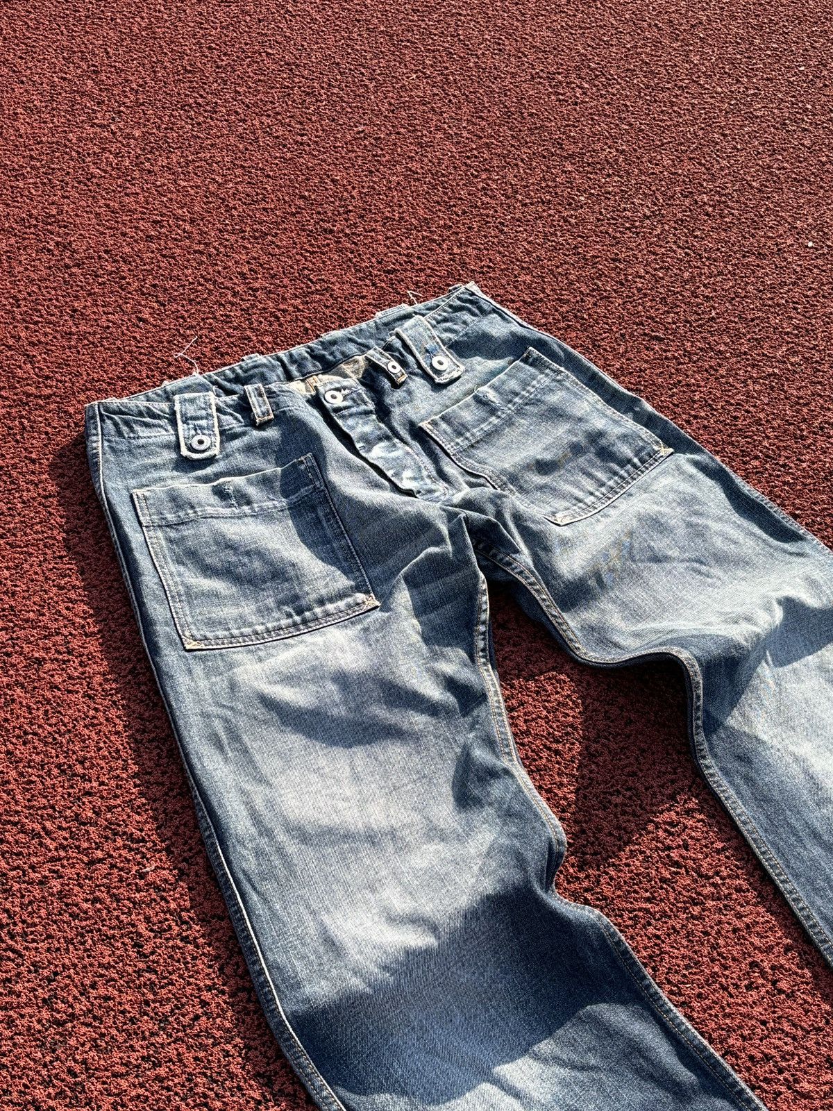 Diesel × Vintage Diesel Rap Vintage Jeans Size US 33 - 4 Thumbnail