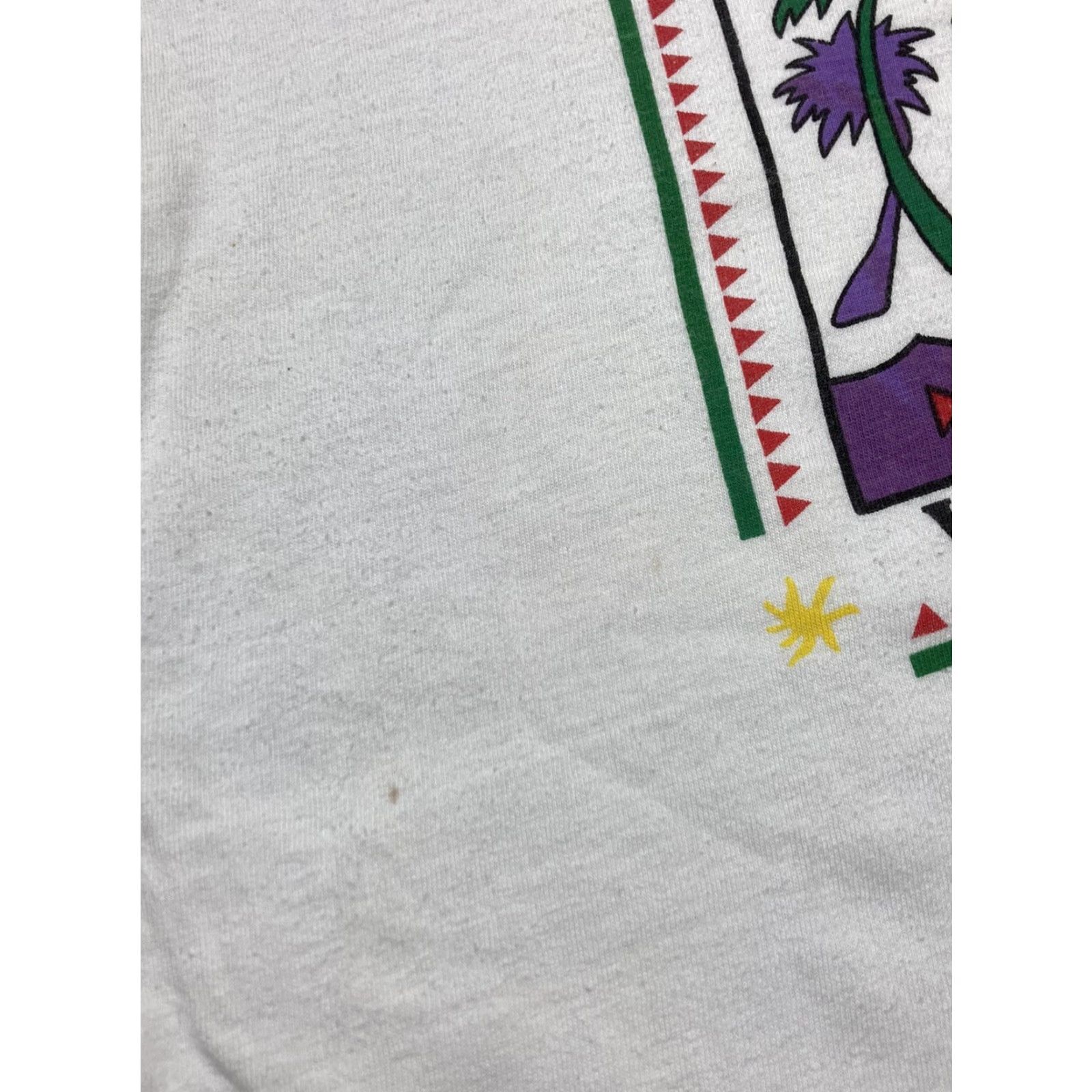 Vintage VINTAGE WE T-Shirt Jamaica St Thomas Graphic XL XXL Men Shirt White 90s Concert Jamaic a Size US XL / EU 56 / 4 - 4 Thumbnail