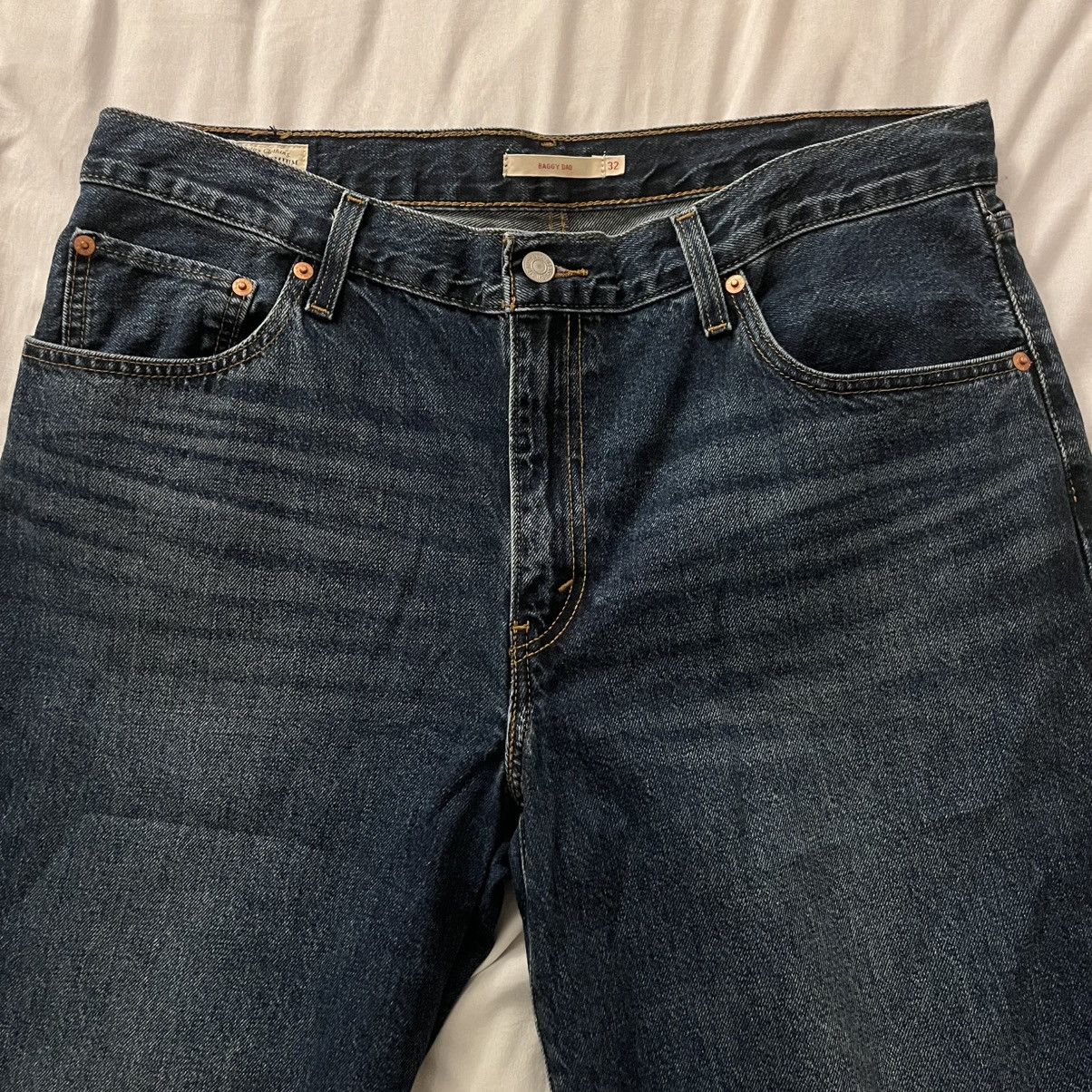 Levi's Levis Premium Jeans Womens Baggy Dad Denim Outdoor Big "E" Size 36" / US 14 / IT 50 - 2 Thumbnail