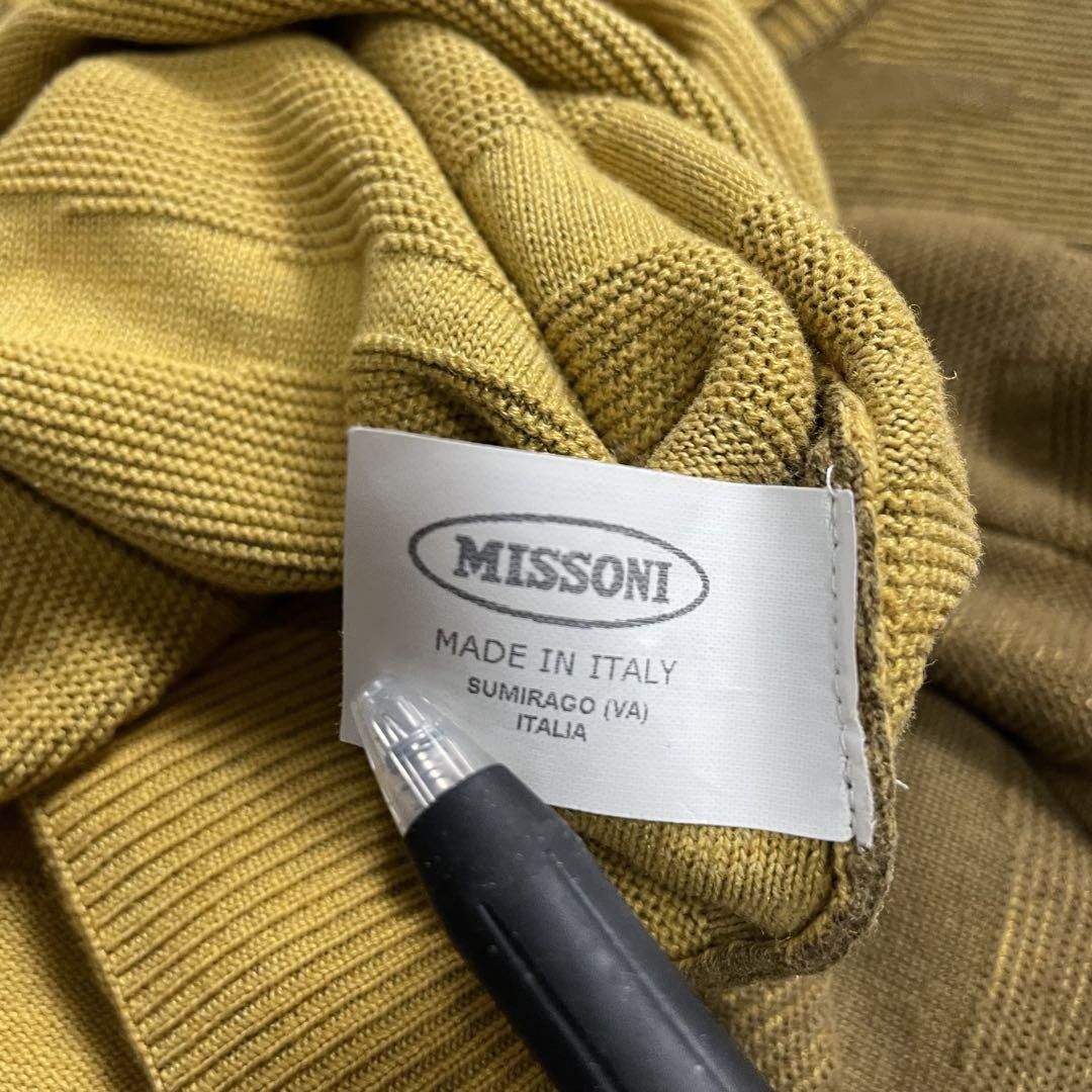 MISSONI〈silklinen sweater made in Italy〉 MISSONI Silk Linen Sweater Made in Italy