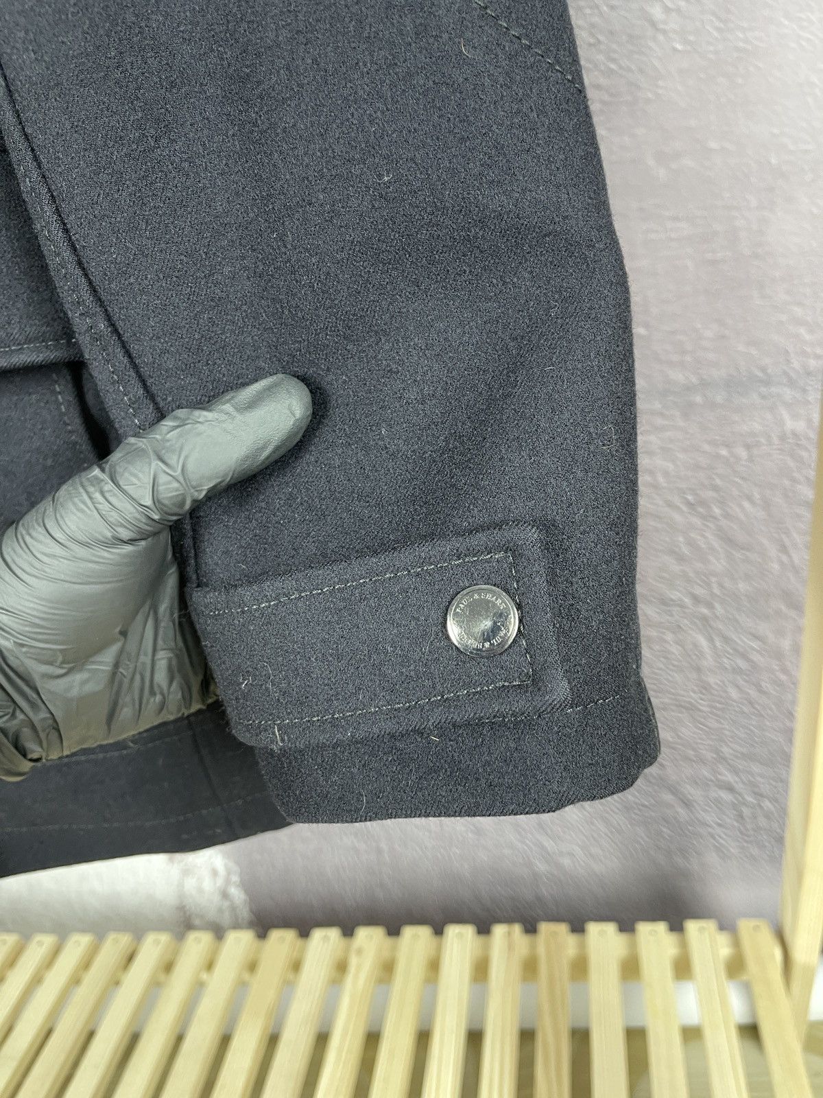 Paul & Shark Paul & Shark wool single-breasted coat zipper pockets Size US L / EU 52-54 / 3 - 12 Thumbnail