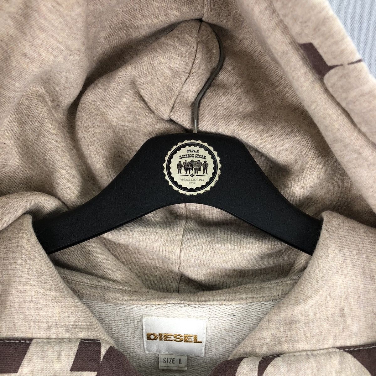 Diesel Vintage Diesel Monogram Fullprint Sweatshirt Hoodie Size US M / EU 48-50 / 2 - 8 Thumbnail