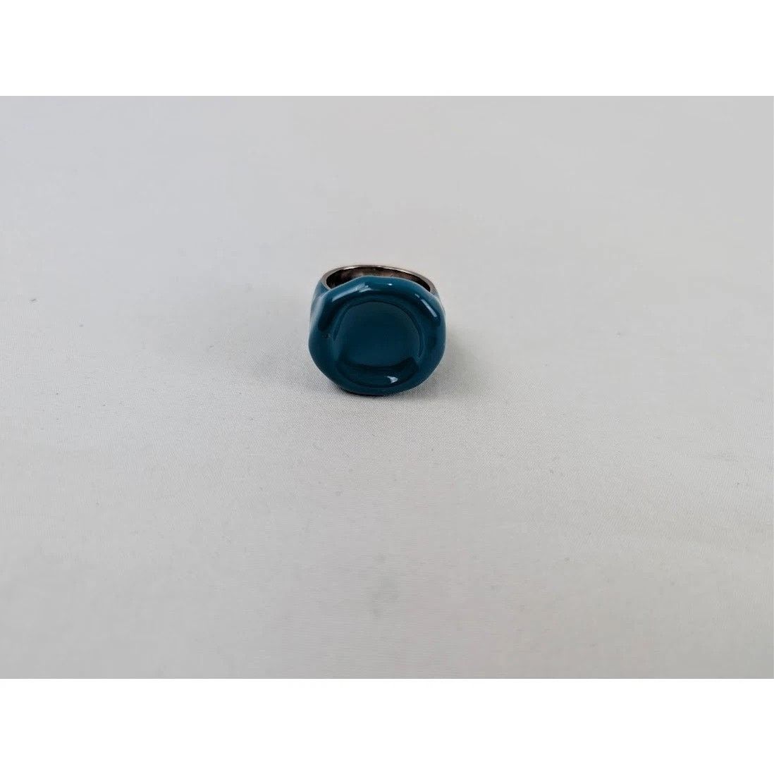 Bottega Veneta o1rshd1 Size: 21 / Sterling Silver / Enamel Ring in Blaster Size ONE SIZE - 9 Thumbnail