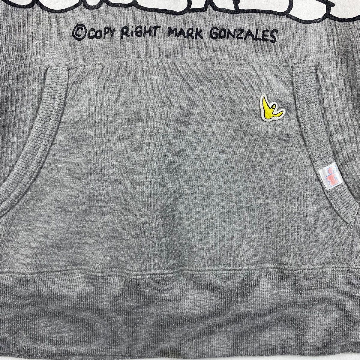 Vintage Vintage 00's MARK GONZALES Logo Hooded Pullover Medium Size Size US M / EU 48-50 / 2 - 3 Thumbnail