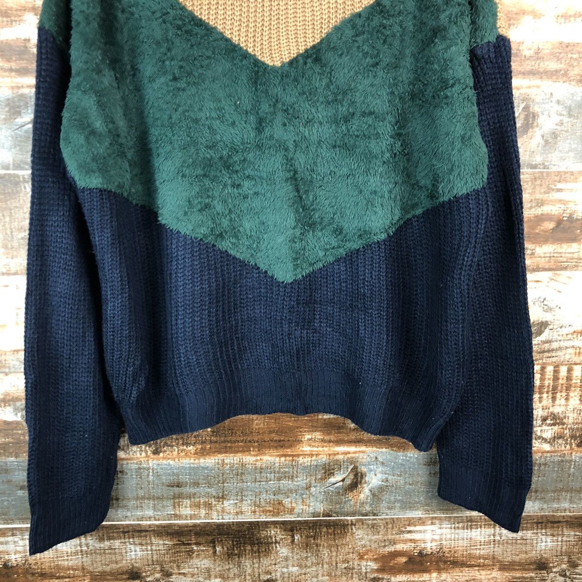 Japanese Brand Xoxo kiskis Brown Knitwear sweatshirt #A1742 Size M / US 6-8 / IT 42-44 - 6 Thumbnail
