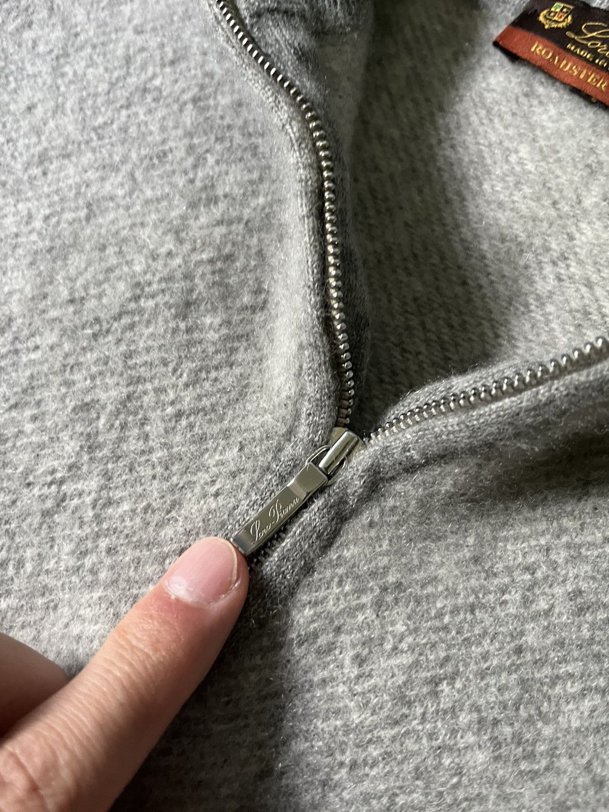 Loro Piana Loro Piana Roadster cashmere sweater quarter zip Size US M / EU 48-50 / 2 - 6 Thumbnail