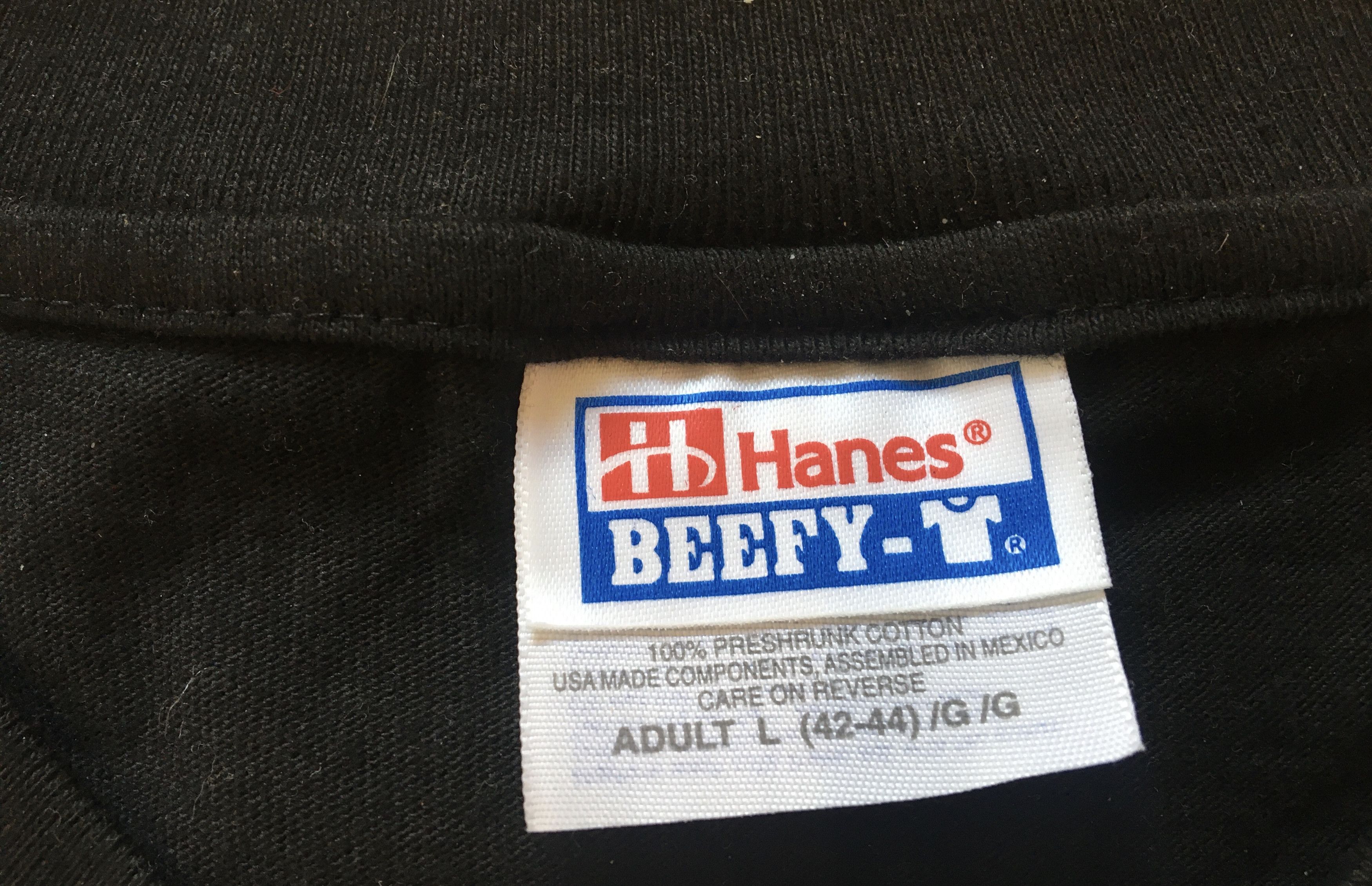 Hanes Chung King Studio 1995 Original Handgiven by John King Size US L / EU 52-54 / 3 - 4 Thumbnail