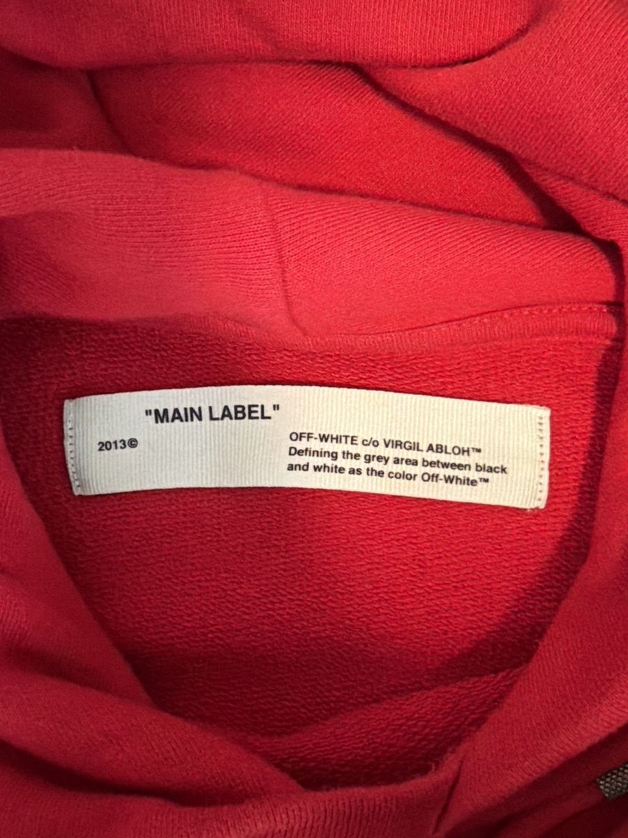 Off-White OFF-WHITE MONA LISA TEMPERATURE HOODIE Size US XS / EU 42 / 0 - 6 Thumbnail