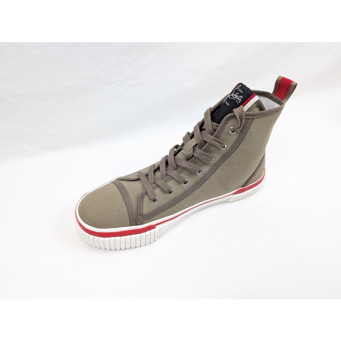 Christian Louboutin o1rshd1 Pedro Flat Shoe in Sierra Size US 11.5 / EU 44-45 - 14 Thumbnail