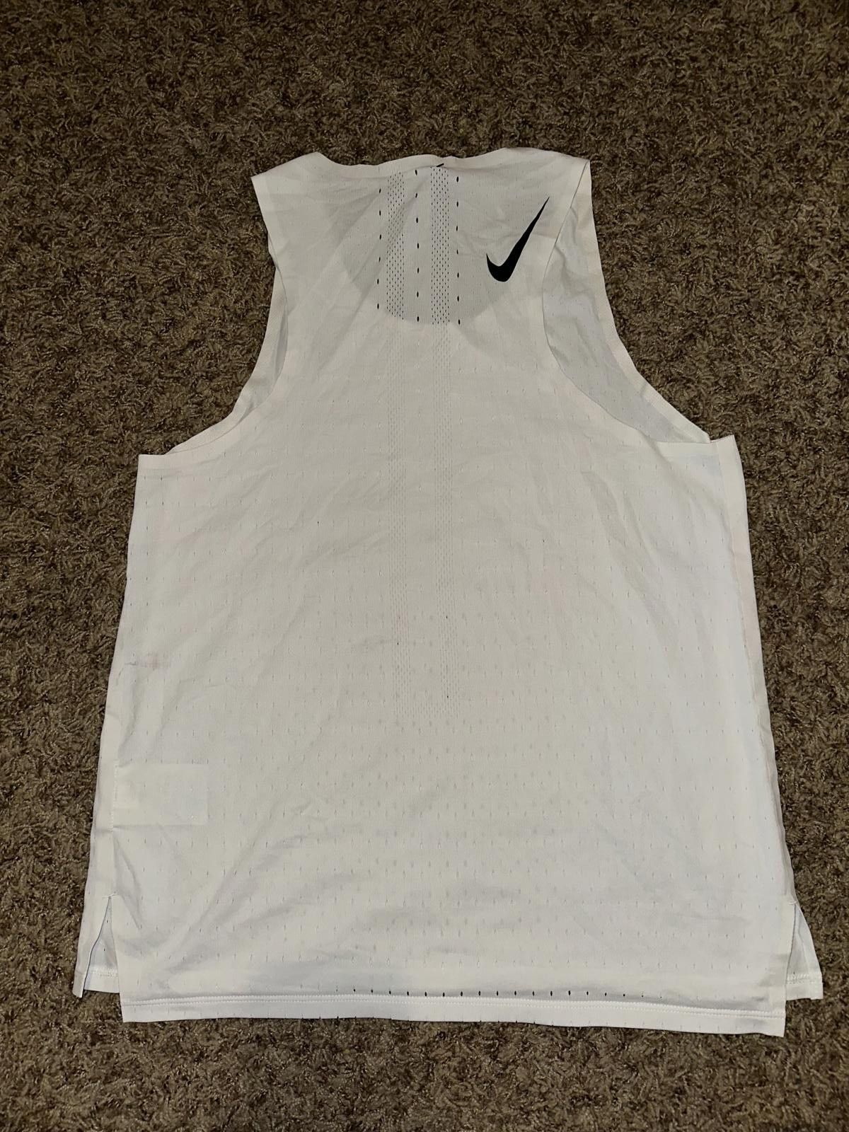 Nike Nike Women’s Running Singlet Whitw Tank Top Size M / US 6-8 / IT 42-44 - 2 Thumbnail