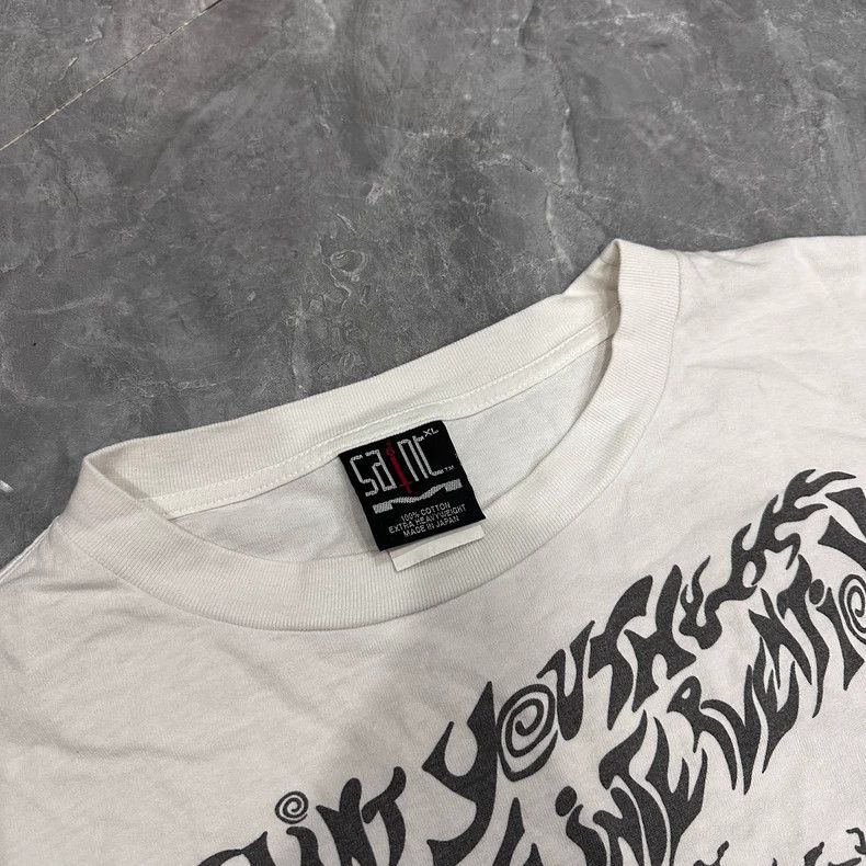 Saint Michael Saint Michael White Jesus God Graffiti Painting Long Sleev Size US XL / EU 56 / 4 - 3 Thumbnail