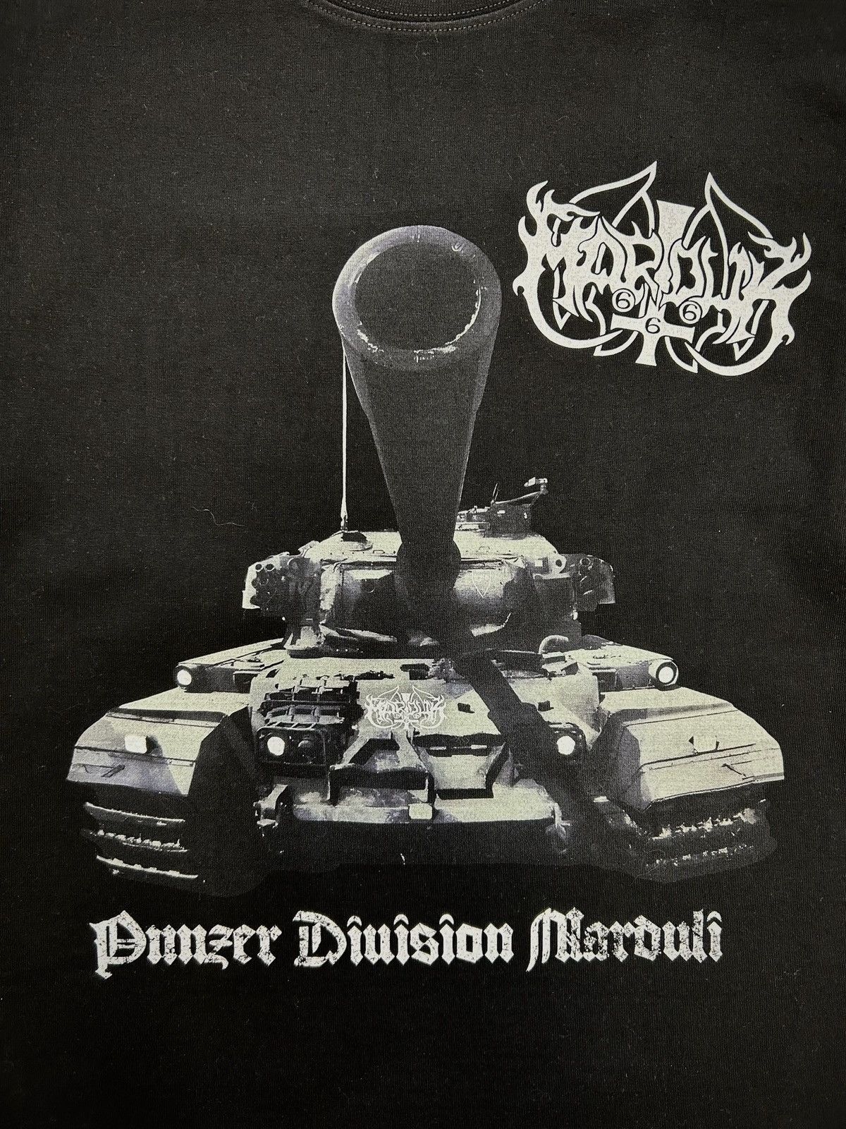 Band Tees Marduk panzer division metal band Bootleg t-shirt Size US M / EU 48-50 / 2 - 3 Thumbnail