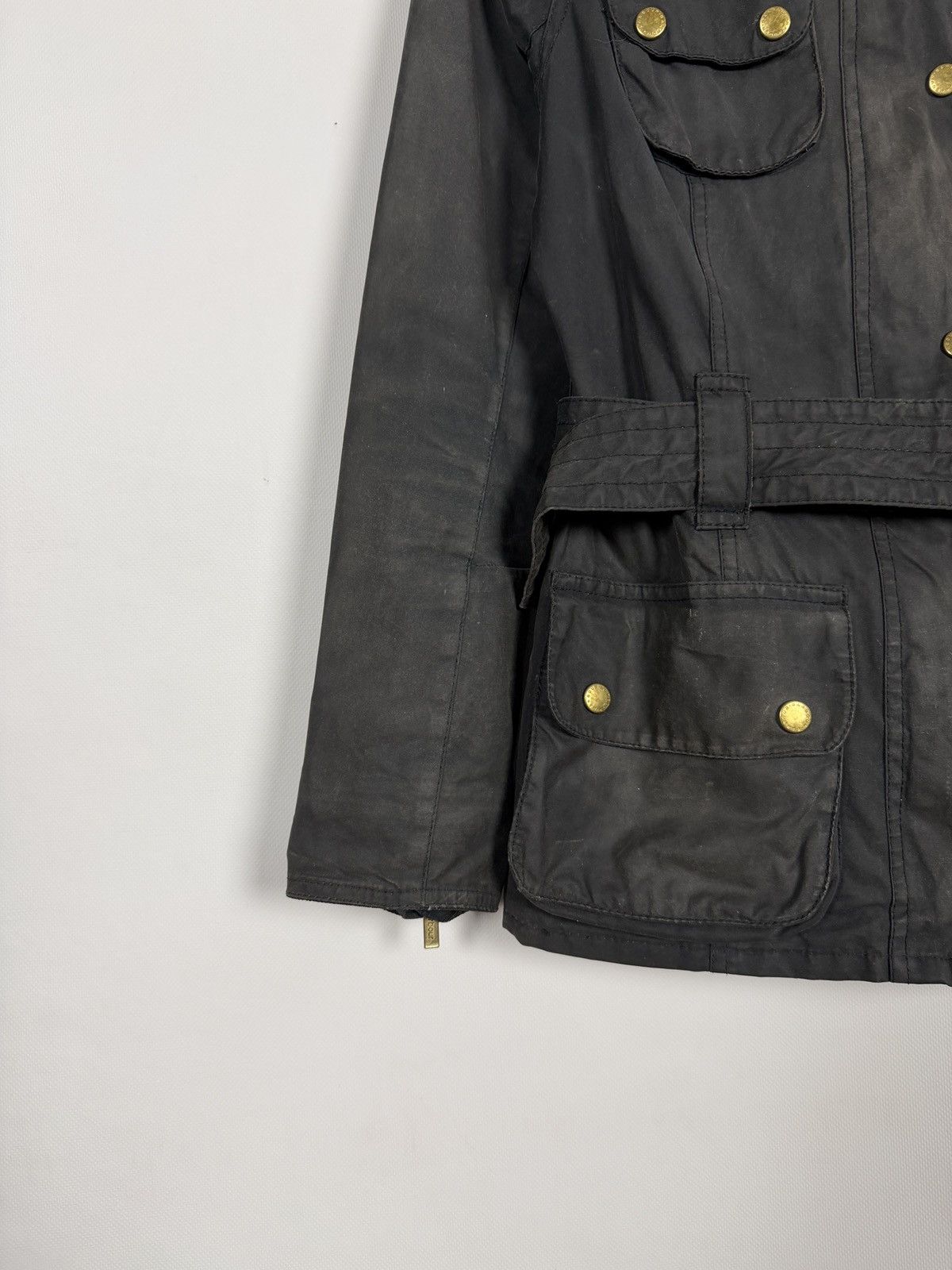 Barbour Barbour Summer Wax International Jacket Waxed Vintage UK 8 Size S / US 4 / IT 40 - 4 Thumbnail