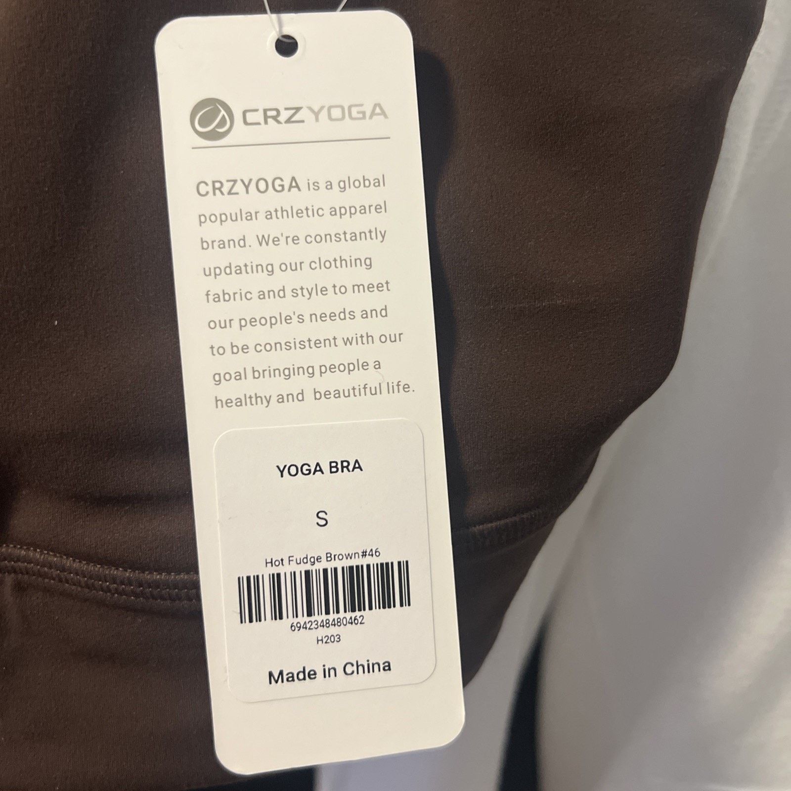 Other CRZ YOGA Butterluxe Sports Bra Padded Brown Small New Size S / US 4 / IT 40 - 7 Thumbnail