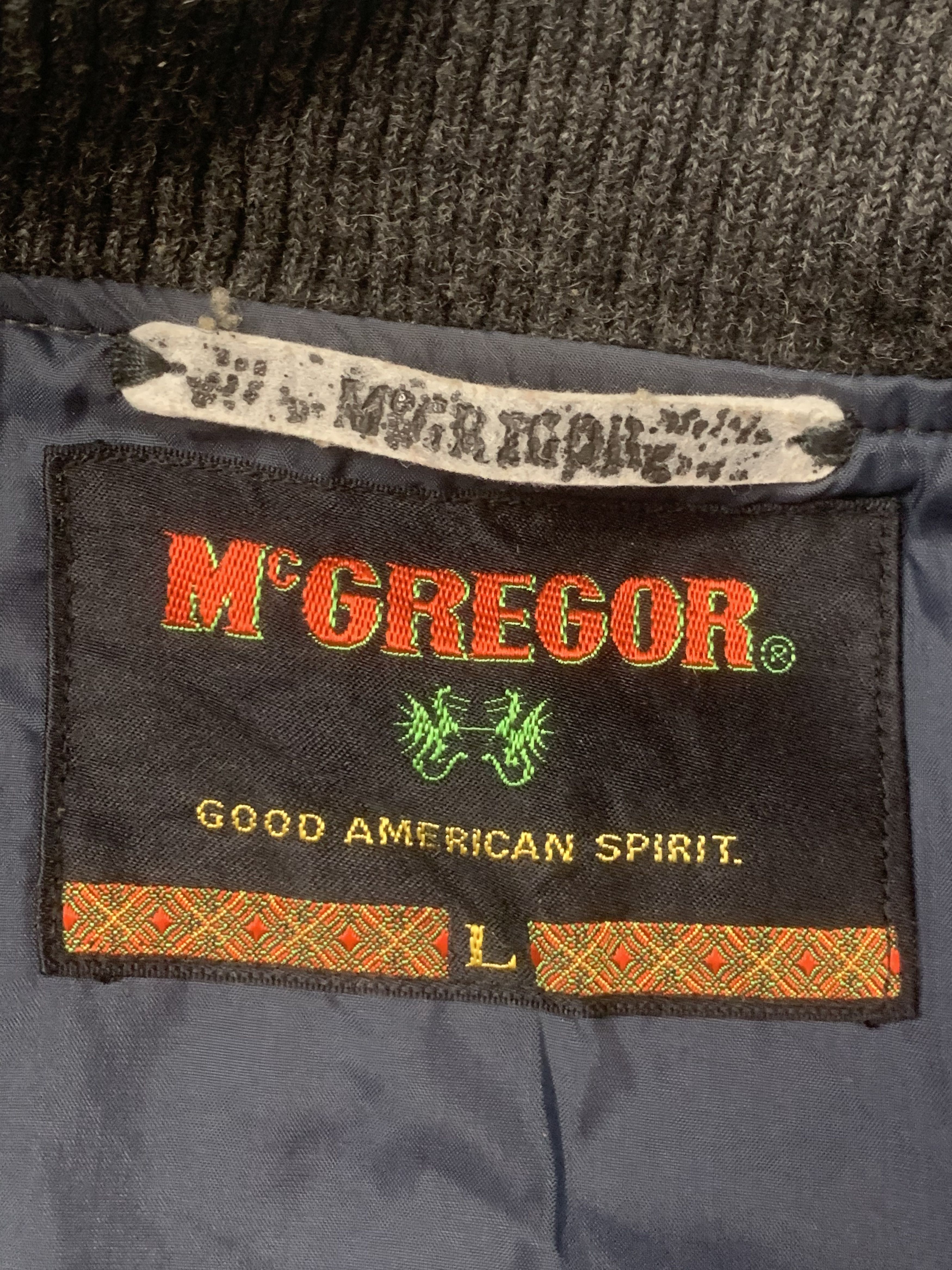 McGregor × Vintage Rare Design Vintage McGregor Sportswear Varsity Jackets Size US L / EU 52-54 / 3 - 4 Thumbnail