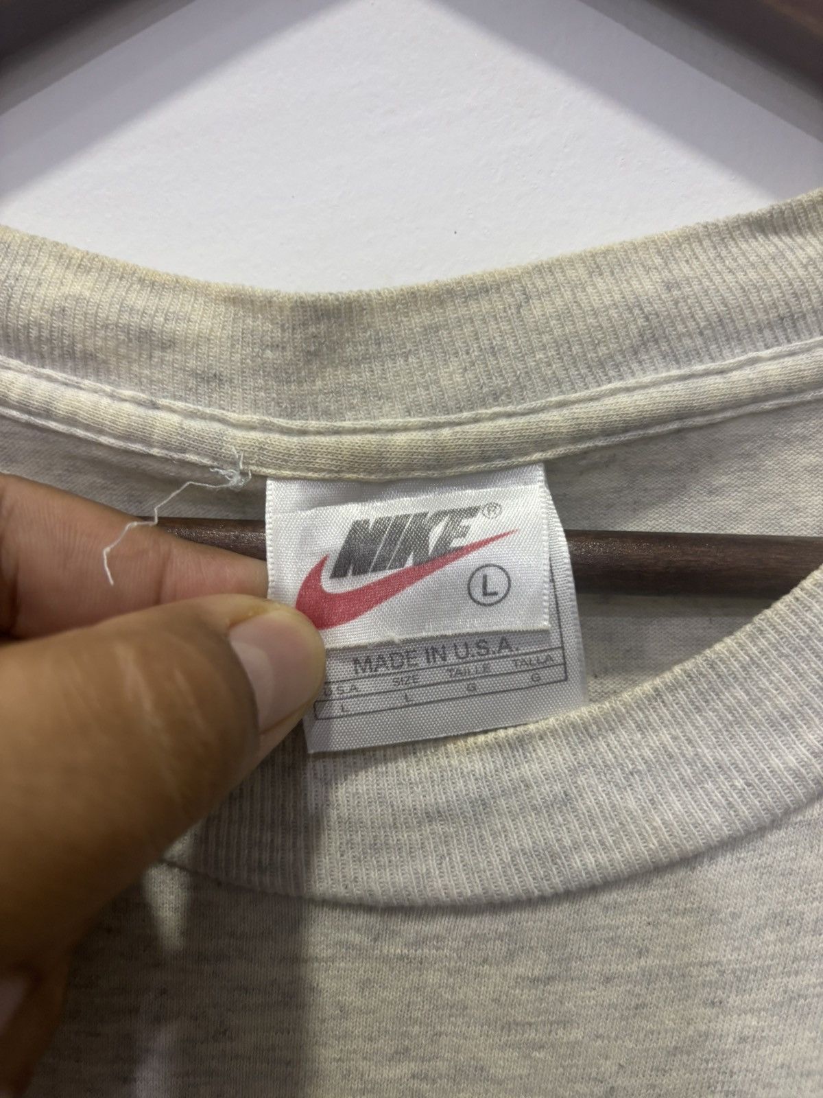 Nike × Vintage Vintage Nike Tshirt Size US L / EU 52-54 / 3 - 5 Thumbnail