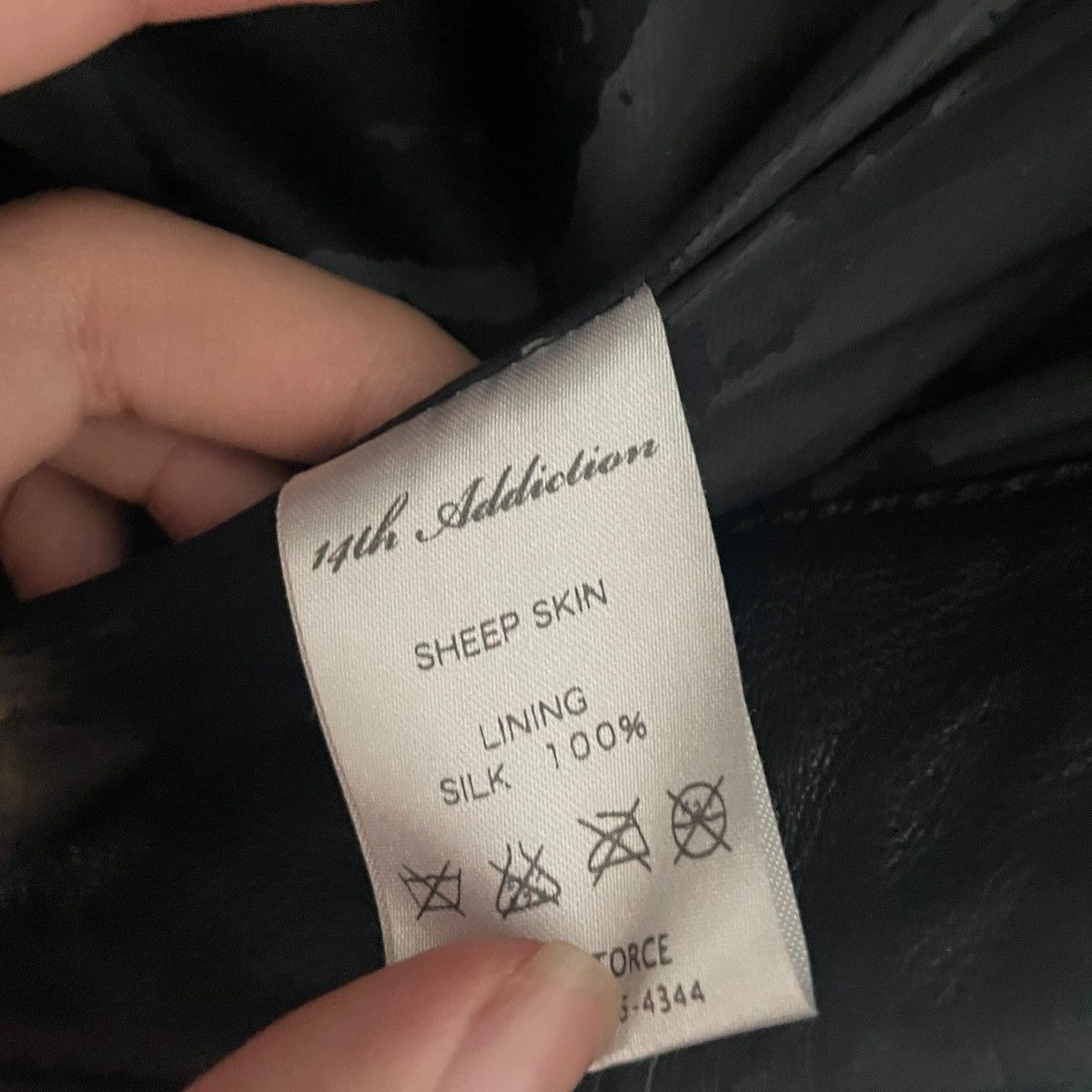14th Addiction 14th addiction sheep skin desert rider jacket | Grailed