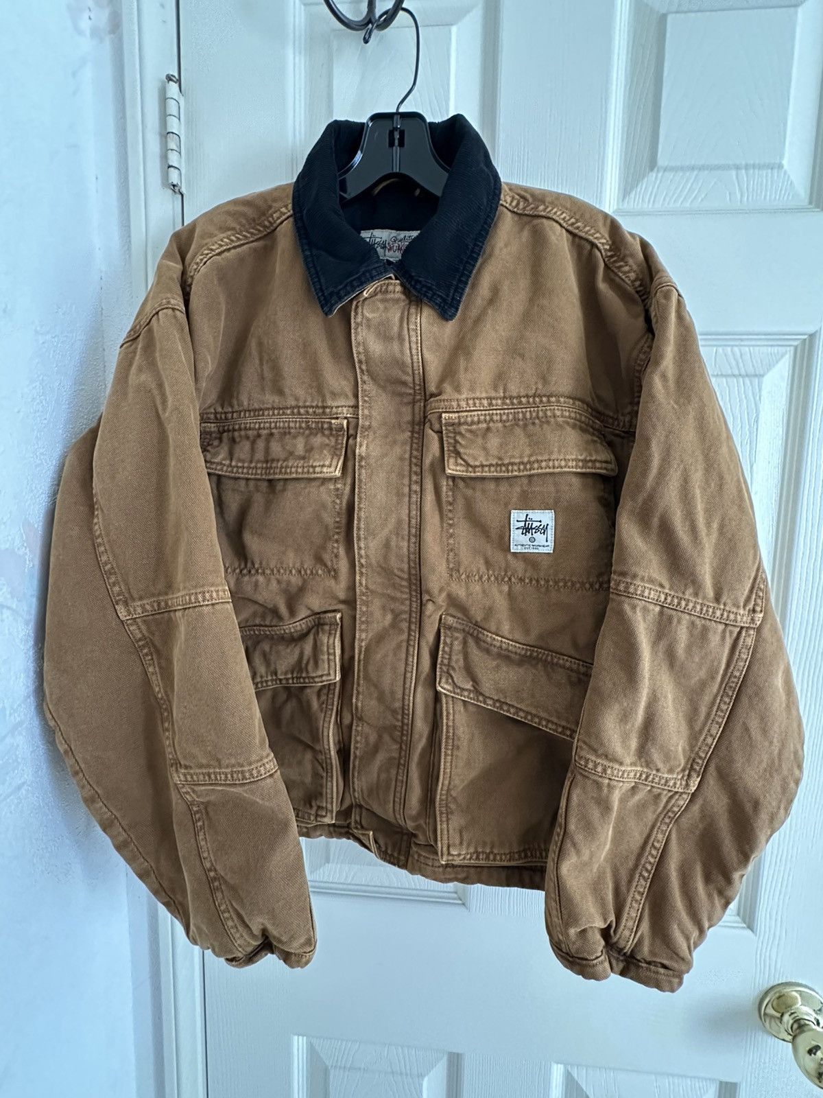 Stussy Stussy Washed Canvas Shop Jacket Size US S / EU 44-46 / 1 - 2 Thumbnail