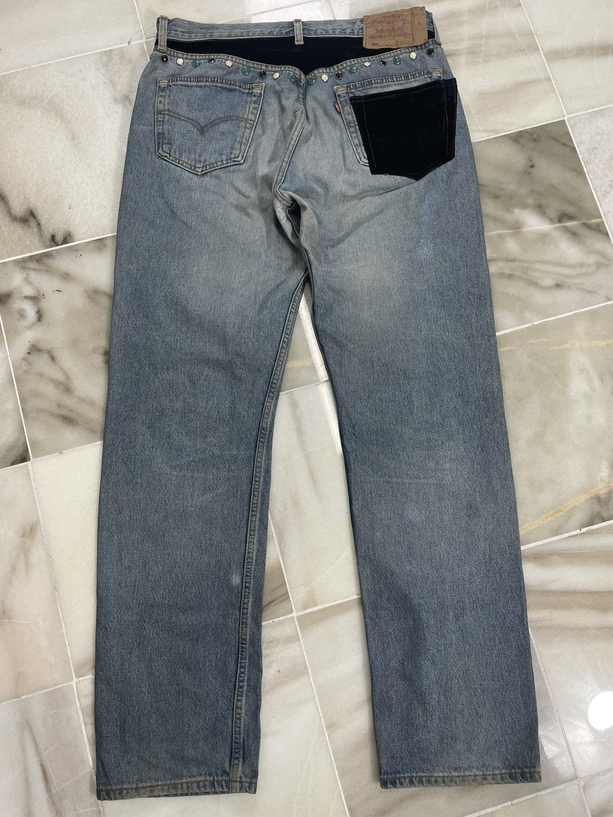 Levi's Levis Vintage 501 Reconstructed Distressed Design Size US 34 / EU 50 - 5 Thumbnail