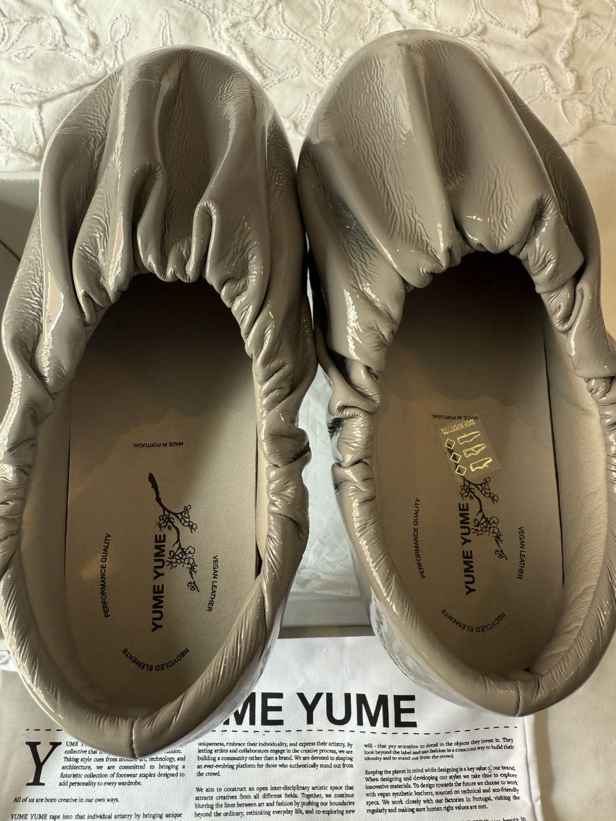 YUME YUME Gray Camp Low Slip-On Loafers Size US 9 / EU 42 - 1 Thumbnail