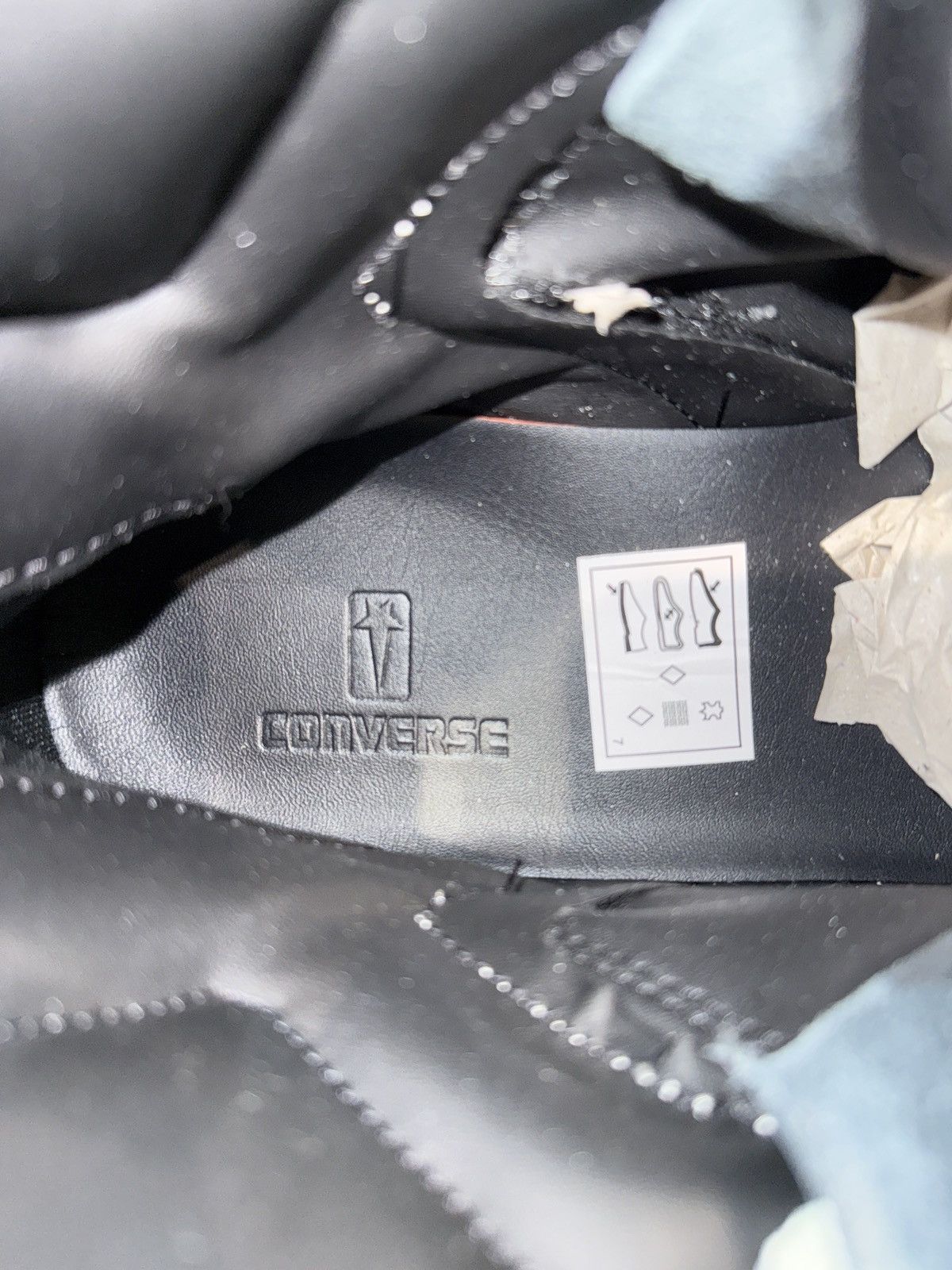 Converse × Rick Owens Drkshdw Rick Owens x converse Turbopwn, brand new, 11.5 Size US 11.5 / EU 44-45 - 6 Thumbnail