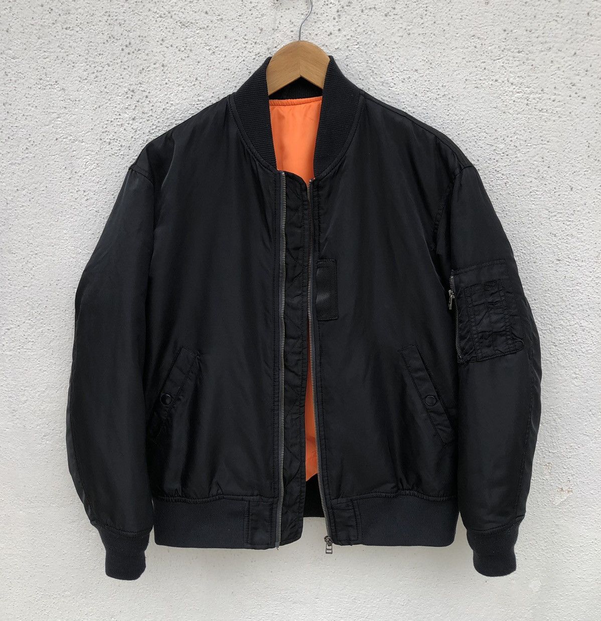 Japanese Brand Japanese Brand Gu Men’s Black Ma-1 Bomber Jacket Size US M / EU 48-50 / 2 - 3 Thumbnail