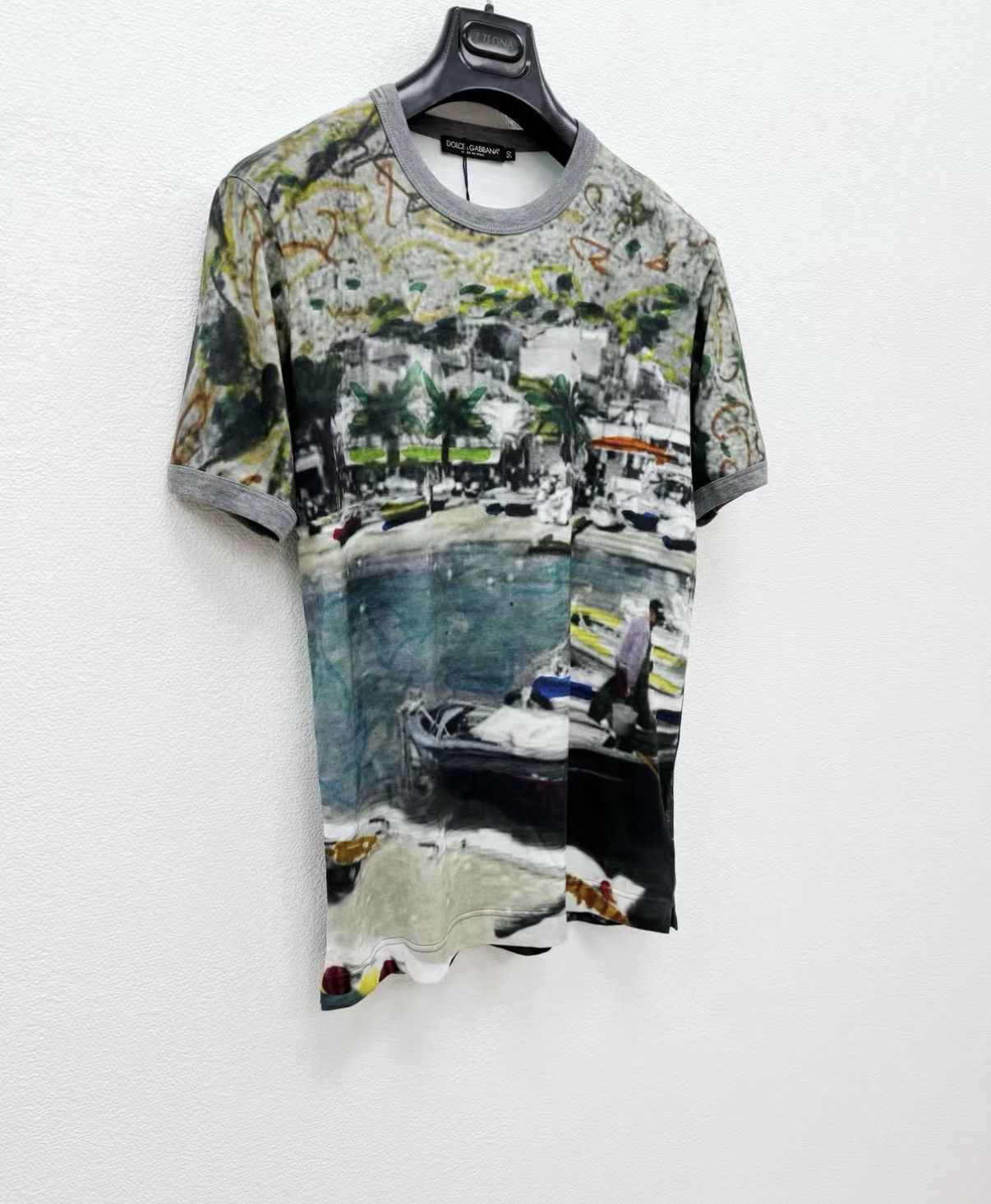 Dolce & Gabbana Dolce & Gabbana 100% Cotton Short Sleeve T-shirt Size US M / EU 48-50 / 2 - 1 Thumbnail
