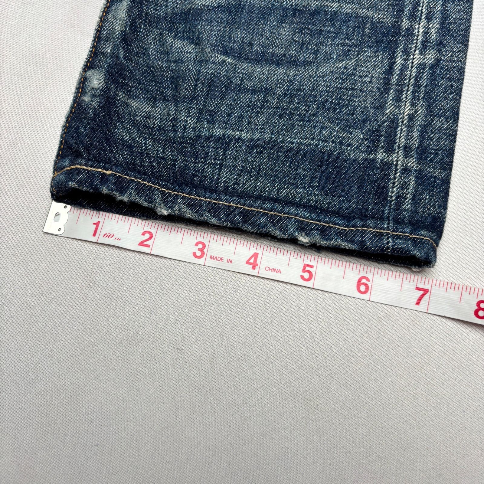 Fabric Brand & Co. Fabric Brand & Co Selvedge Denim Slim Fit Jeans Men's 30x33 Size US 30 / EU 46 - 14 Thumbnail