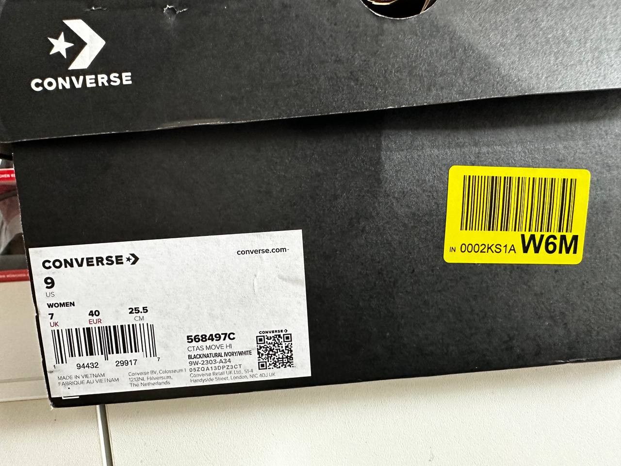 Converse Converse Ctas Move Hi 568497C Size US 9.5 / IT 39.5 - 7 Thumbnail