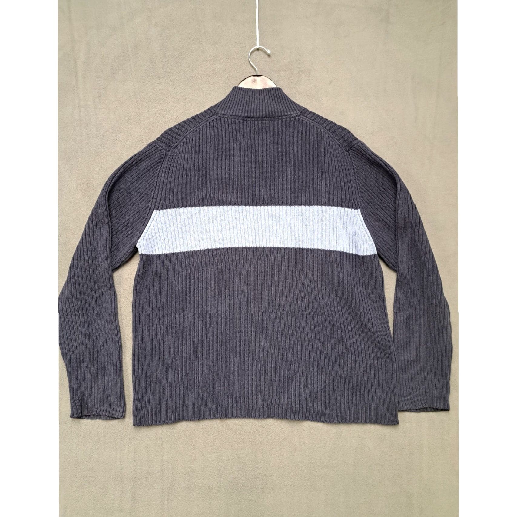 Polo Ralph Lauren VINTAGE Polo Ralph Lauren Polo Jeans Co. Ribbed Pullover Sweater Turtleneck 2XL Men Blue Long Sleeve Mens Size US XXL / EU 58 / 5 - 8 Thumbnail