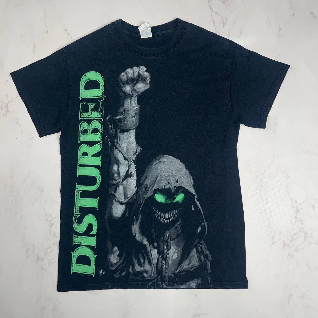 Vintage Disturbed Up Yer Fist T Shirt Mens Licensed Rock N Roll Sz S Size US S / EU 44-46 / 1 - 1 Thumbnail