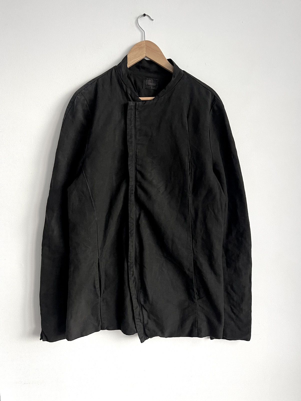 Individual Sentiments 🇮🇹Lost&Found Ria Dunn Linen Asymmetrical Heavy Zip Up Jacket Size US L / EU 52-54 / 3 - 1 Thumbnail
