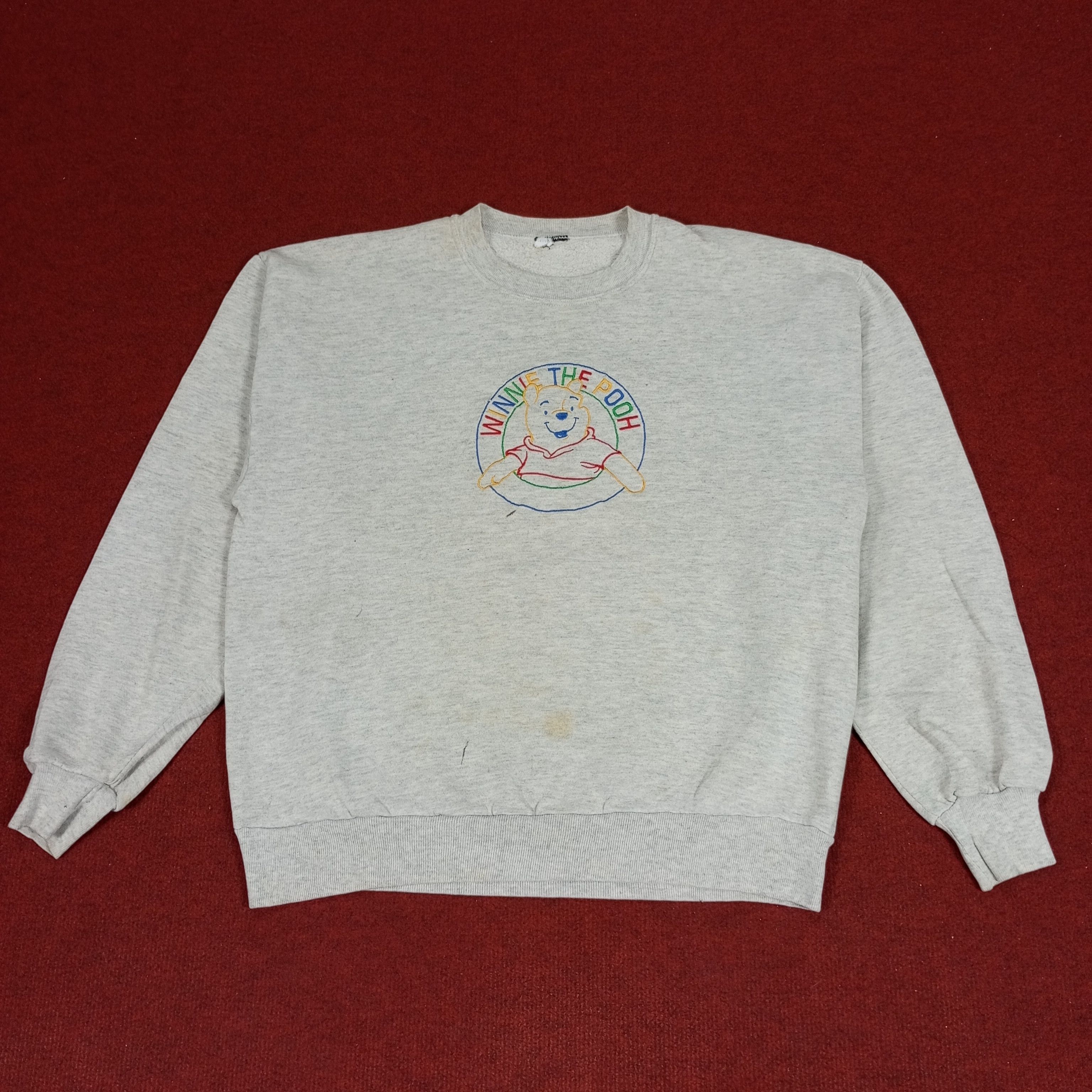 Cartoon Network × Vintage Winnie The Pooh Vintage Sweatshirt Size US L / EU 52-54 / 3 - 1 Thumbnail