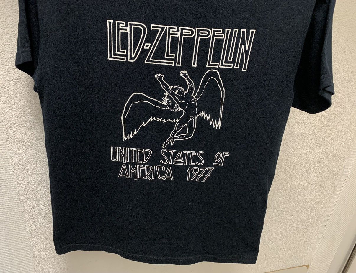 Led Zeppelin Led-Zeppelin vintage band tee t-shirt M 2000th rock rare Size US M / EU 48-50 / 2 - 3 Thumbnail