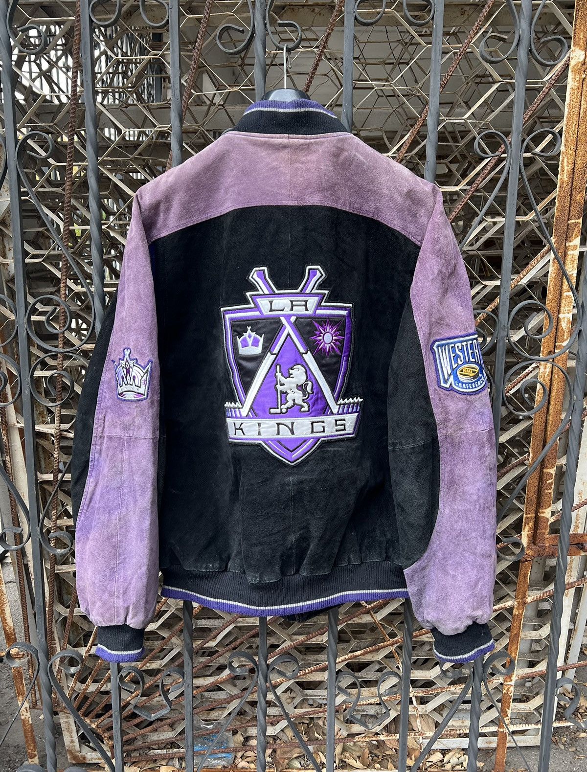 Vintage Purple 🏒NFL 🏒KINGS Bomber