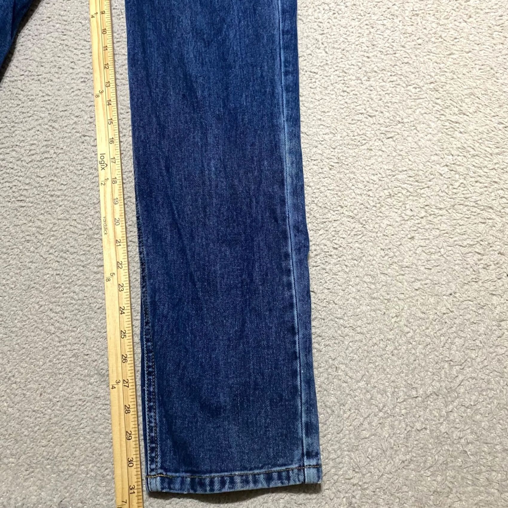 American Eagle Outfitters VINTAGE American Eagle Jeans Mens 30x32 Blue Denim Medium Wash Straight Mid Rise Jeans Size US 30 / EU 46 - 6 Thumbnail