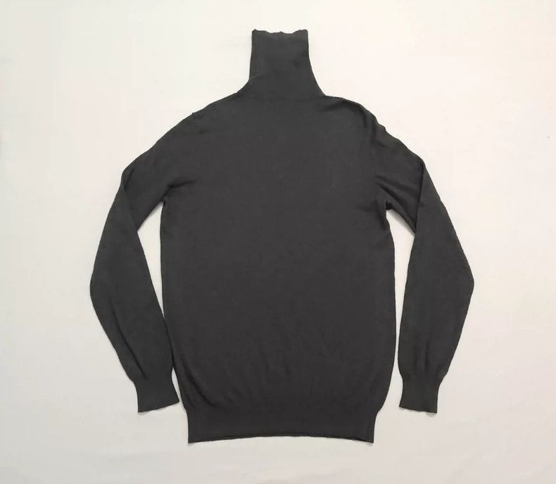 Ermenegildo Zegna Loro Piana High Neck Cashmere Sweater- Size US L / EU 52-54 / 3 - 5 Thumbnail