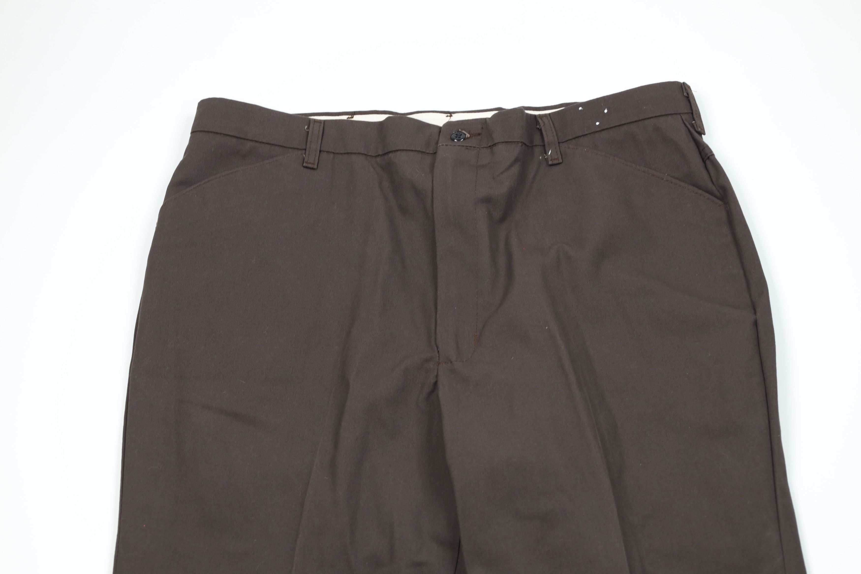 Vintage Vintage 90s Streetwear Wide Leg Workwear Chino Pants USA Size US 38 / EU 54 - 2 Thumbnail