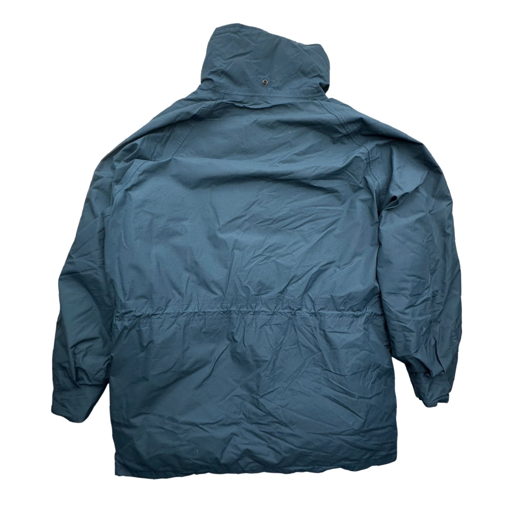 Vintage VINTAGE L.L. Bean Maine Wardens Parka Gore-Tex Jacket Mens XL Blue Parka Jacket Zip NO HOOD 80s 90s Mens Size US XL / EU 56 / 4 - 7 Thumbnail