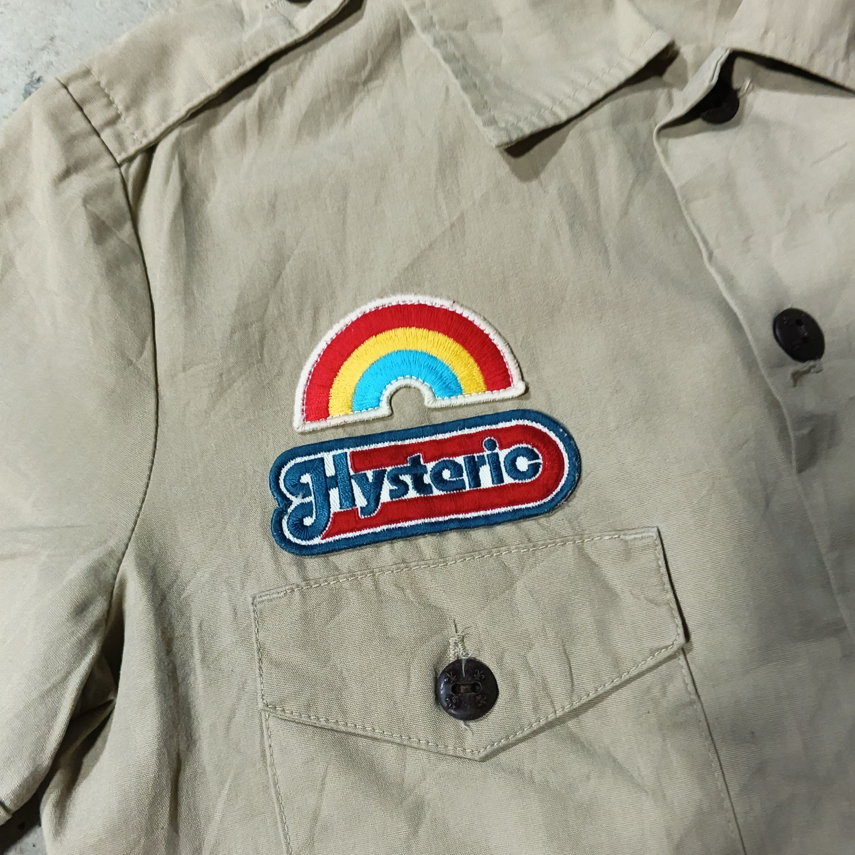 Hysteric Glamour Vintage Hysteric Glamour Scout Workshirt Hysteric Glamour Size US S / EU 44-46 / 1 - 4 Thumbnail