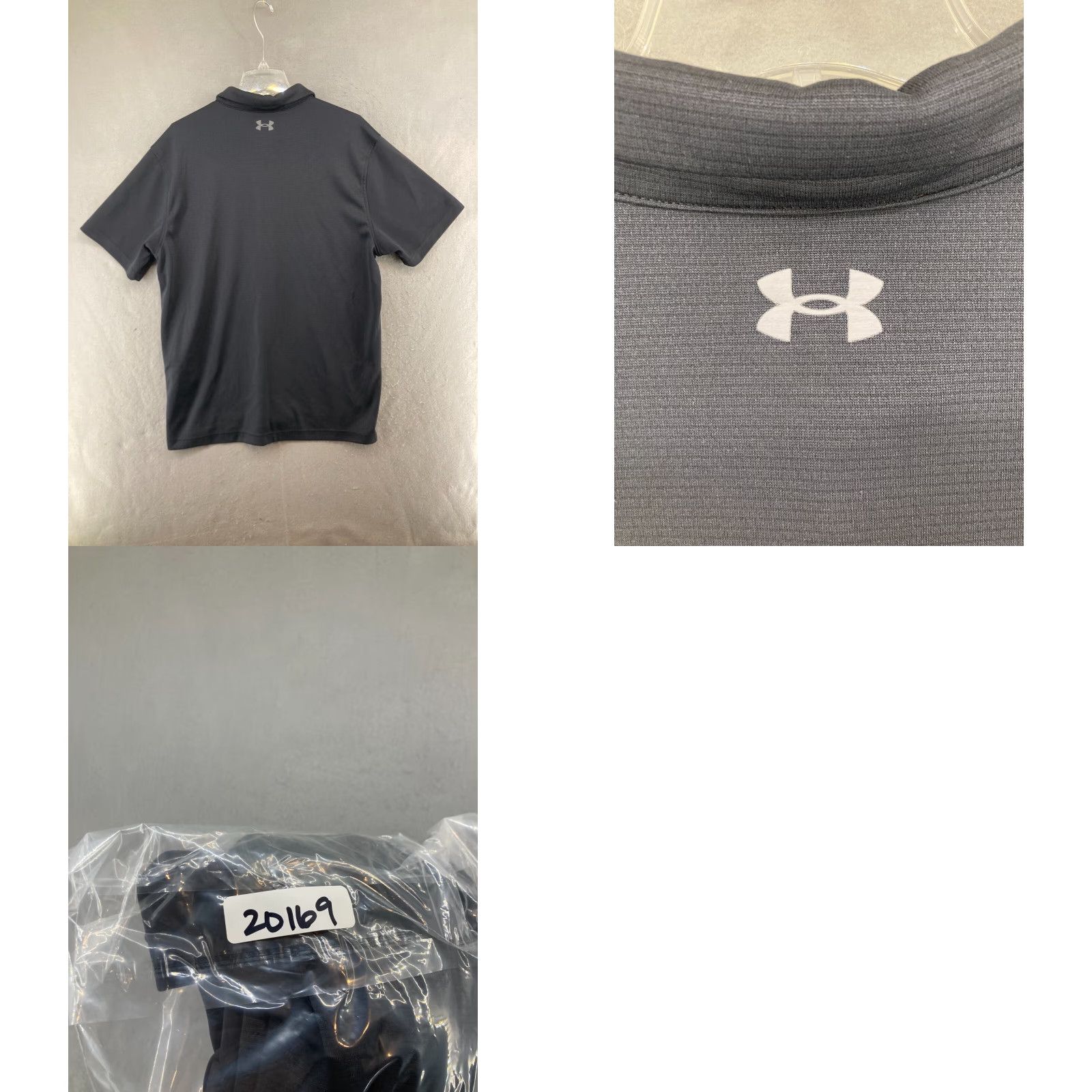 Under Armour Under Armour Golf Polo Shirt Men's XL Black Short Sleeve Collared Pullover Solid Mens Size US XL / EU 56 / 4 - 8 Thumbnail