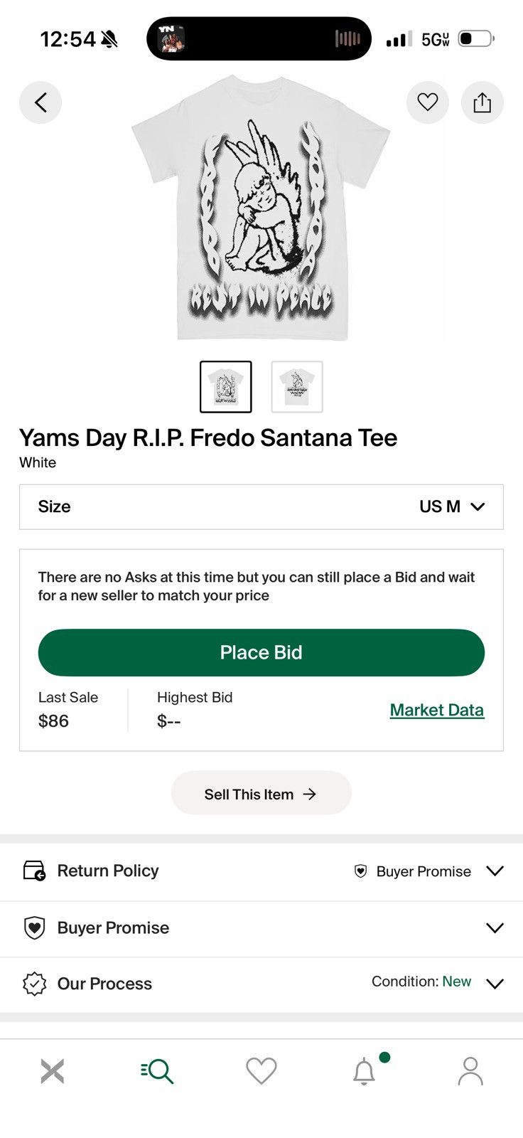 Other Yams Day “Long Live Fredo” Tee Size US M / EU 48-50 / 2 - 4 Thumbnail